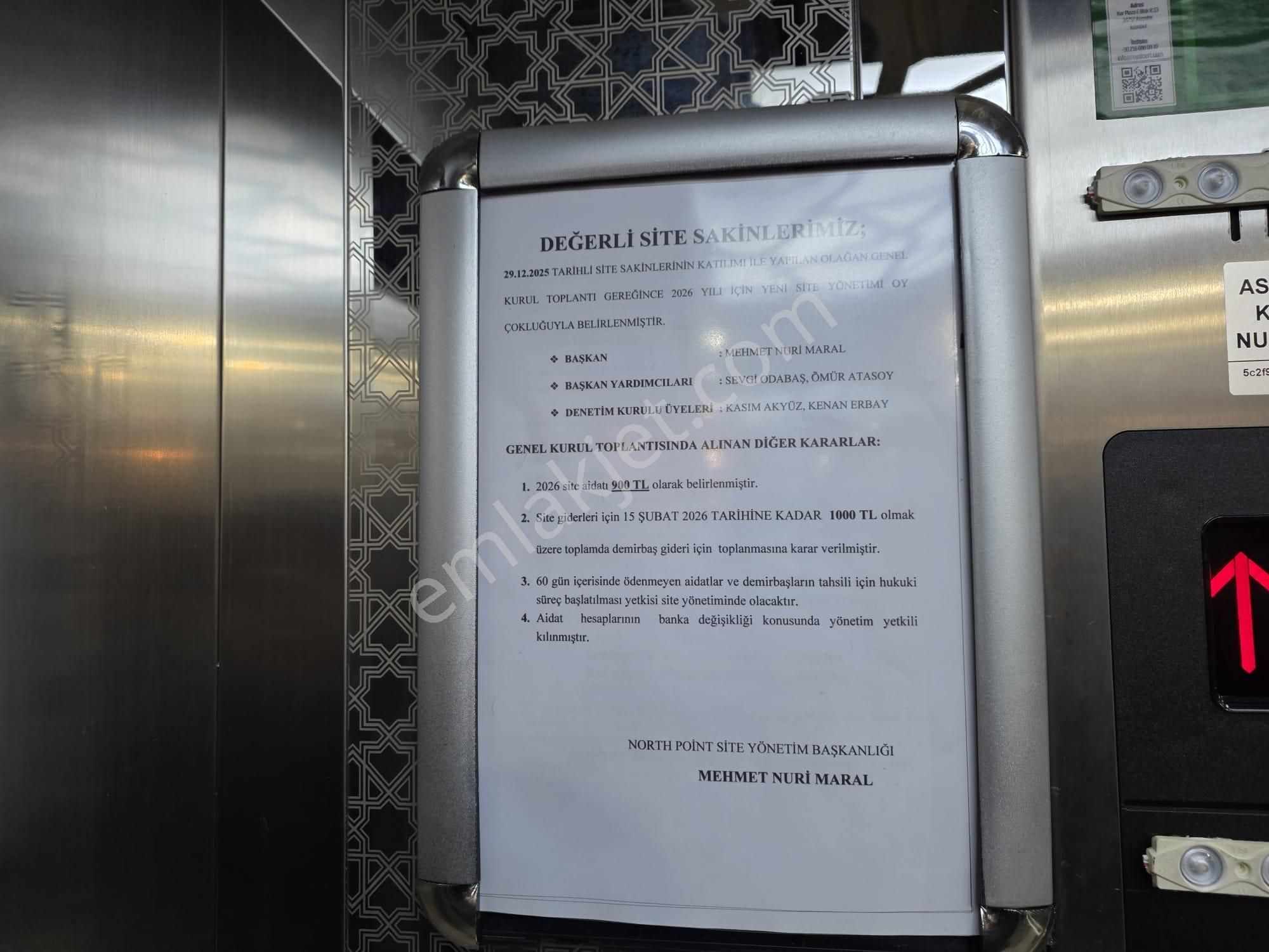 Üniversite Mahallesi Nort Point Sitesi'nde 1+1 Kiralık Daire - Görsel 8