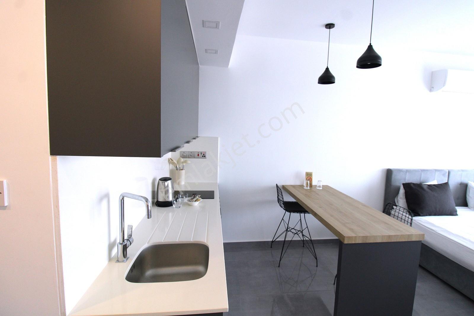 İskele Long Beach Courtyard'da Eşyalı Daire | Tekce - Görsel 7