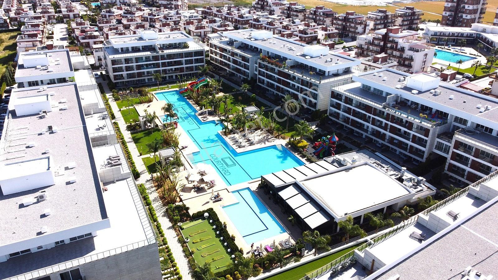 İskele Long Beach Courtyard'da Eşyalı Daire | Tekce - Görsel 30