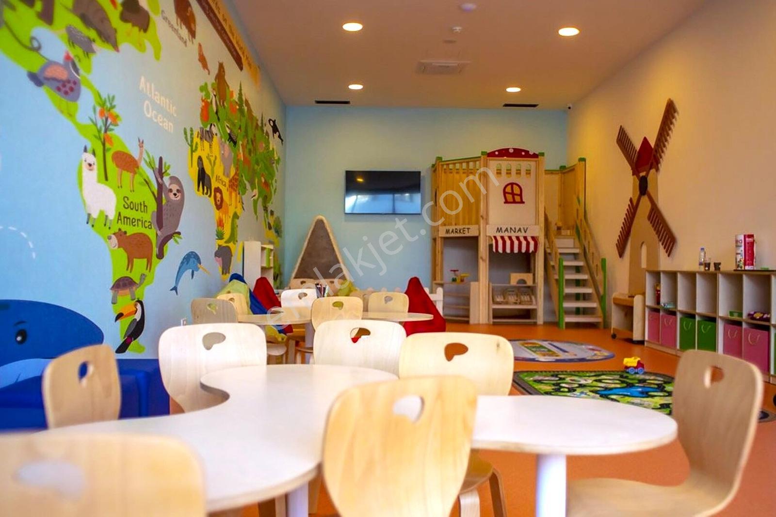 İskele Long Beach Courtyard'da Eşyalı Daire | Tekce - Görsel 18