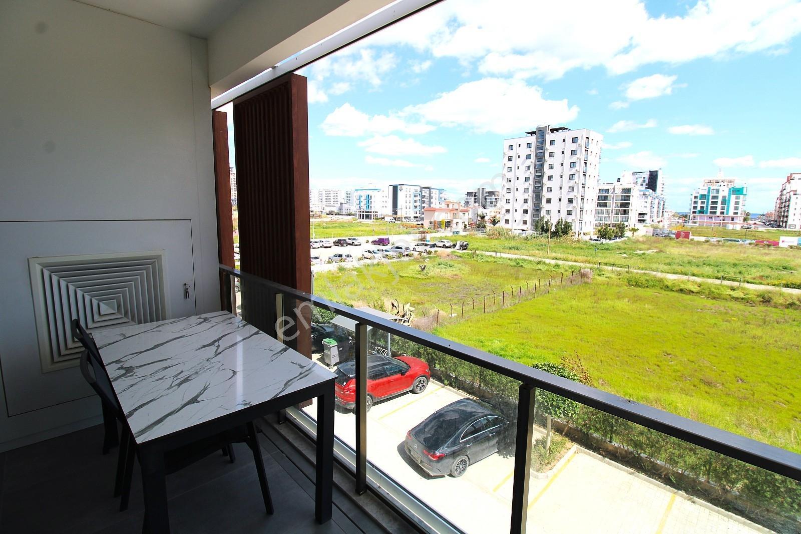 İskele Long Beach Courtyard'da Eşyalı Daire | Tekce - Görsel 10