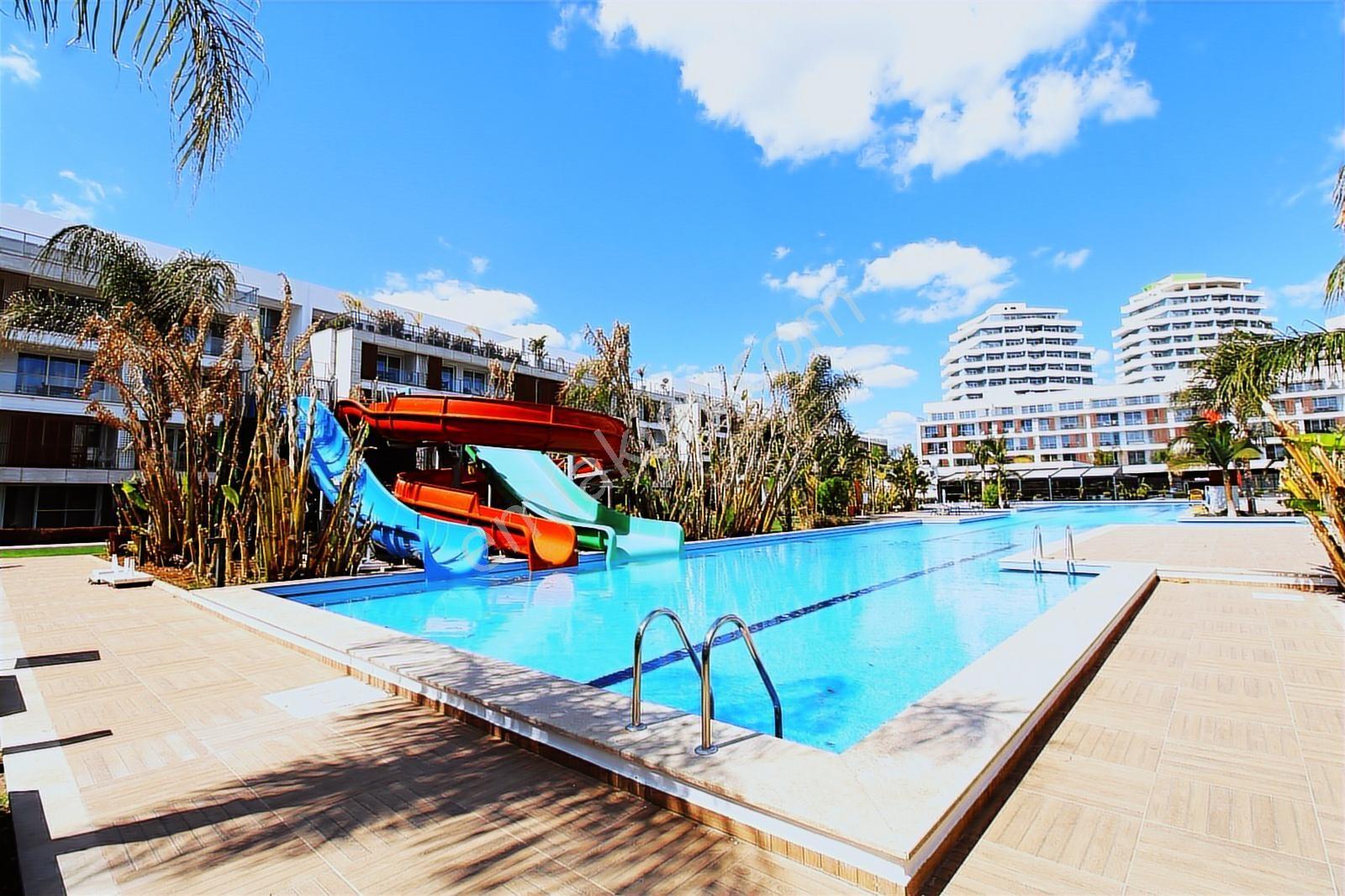 İskele Long Beach Courtyard'da Eşyalı Daire | Tekce - Görsel 15