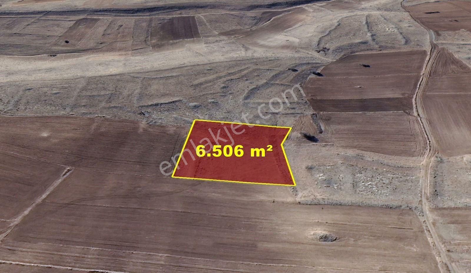 Konya / Akören / Orhaniye Mahallesinde 6.506 M² Müstakil Tapulu Tarla - Görsel 3