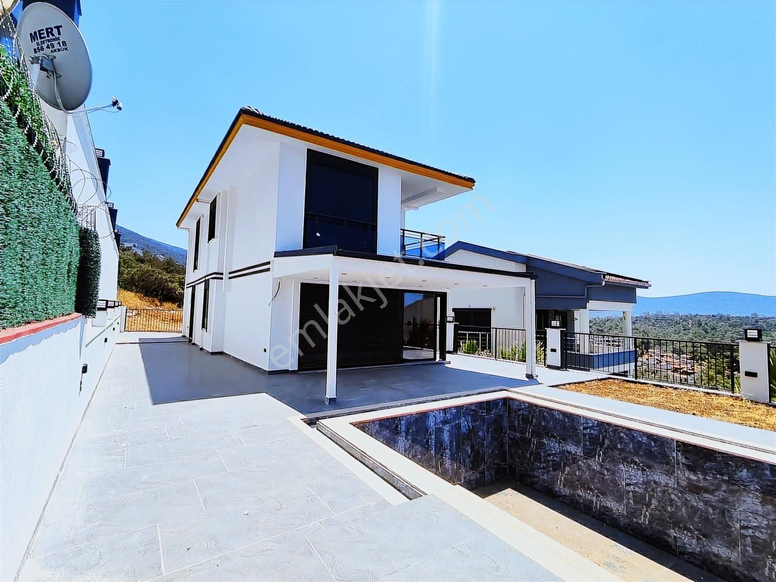 Akbük Te Satılık 4+1 Bağımsız Müstakil Villa - Görsel 33