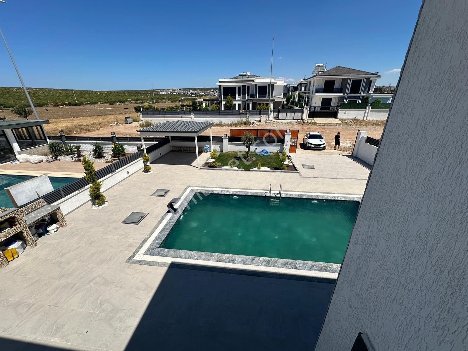Modern Mimariye Sahip , Havuzlu Ve Verandalı Müstakil Lüks Villa - Görsel 6
