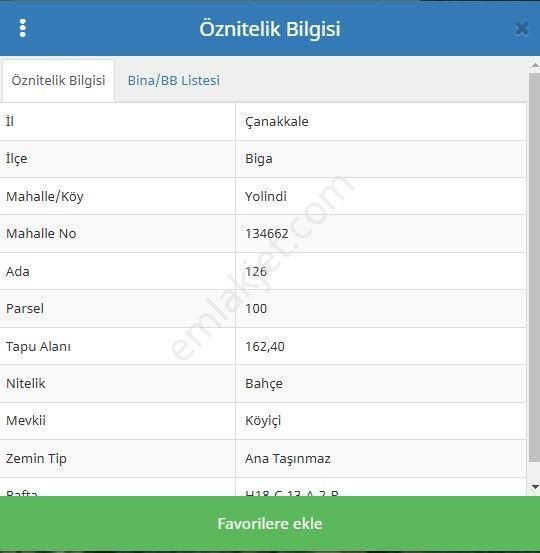 Lir Den Çanakkale Biga Yolindi Köyü'nde Satılık 162 M² Arsa - Görsel 16