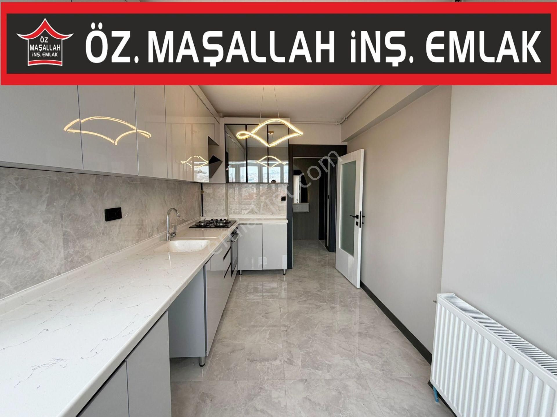 Öz'maşallah.dan Keçiörende Manzaralı Önü Açık Yapılı 3+1