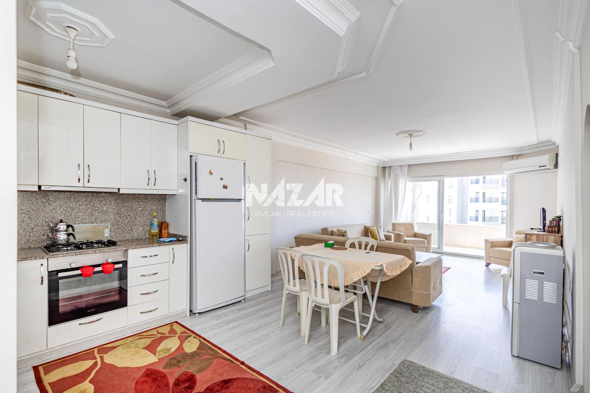 Alanya Konaklı'da Denize Sıfır  2+1 Eşyalı Kiralık Daire - Görsel 13