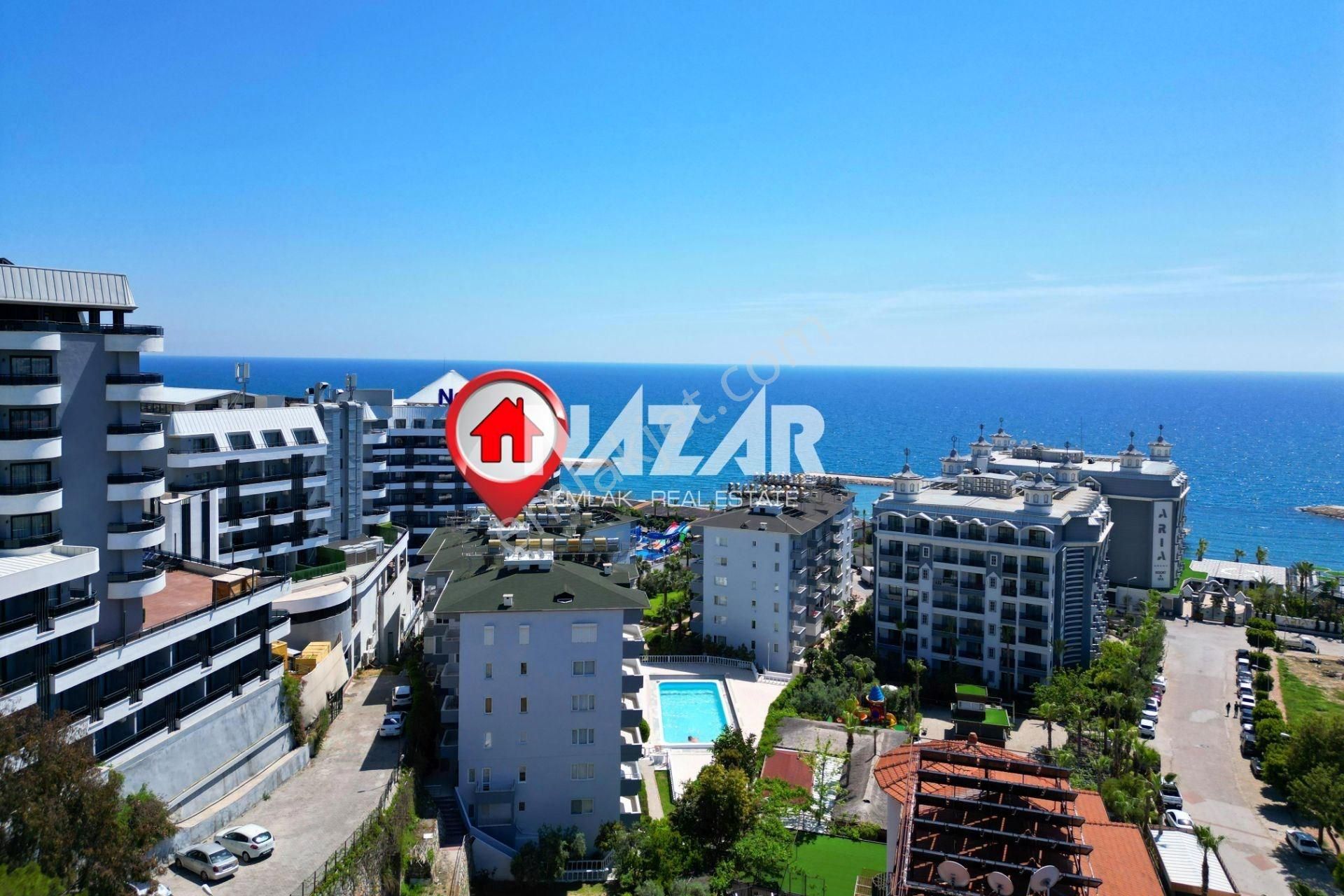 Alanya Konaklı'da Denize Sıfır  2+1 Eşyalı Kiralık Daire - Görsel 33