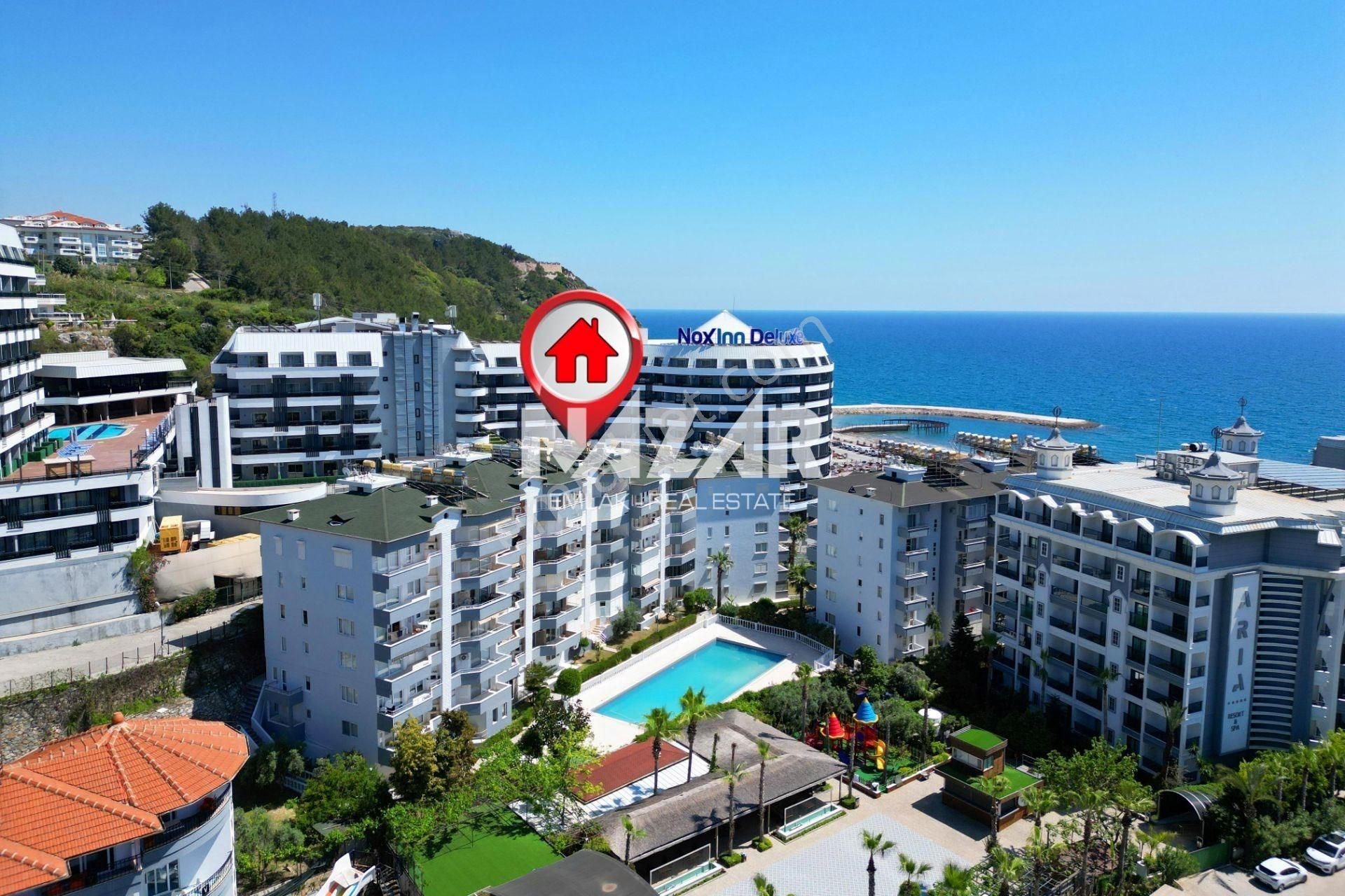 Alanya Konaklı'da Denize Sıfır  2+1 Eşyalı Kiralık Daire - Görsel 3