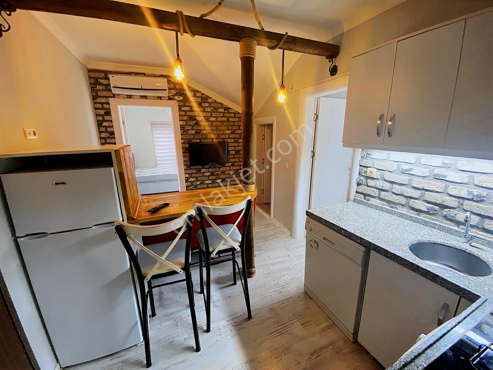 Görüklede Abonelikleri Açık Klimalı Teraslı 2+1 Kiralık Daire - Görsel 26