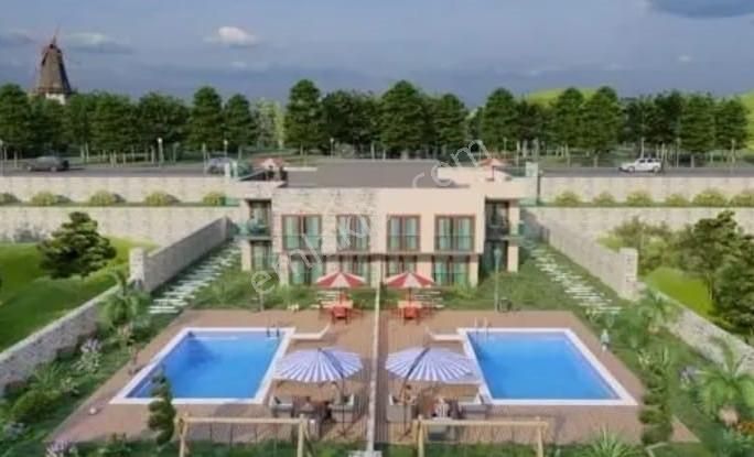 İzmir Foça Foçaköy'de Satılık 300m2 Müstakil Dubleks Taş Villa - Görsel 6