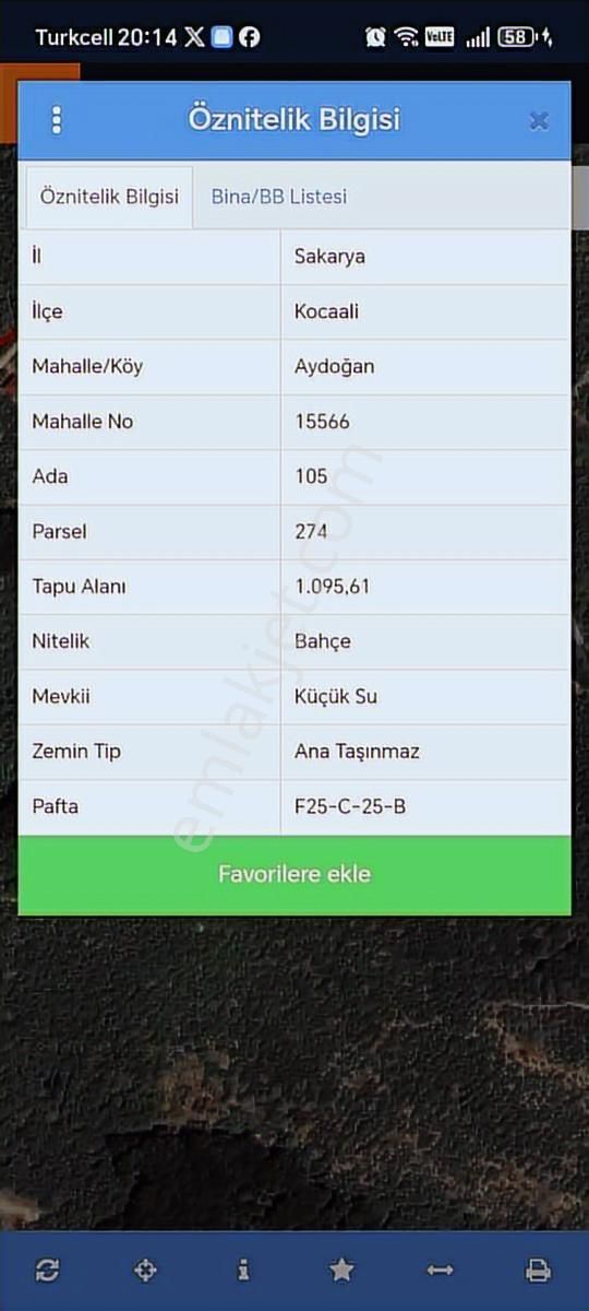 Kocaali Kozluk Köyü Uygun Fındıklık...14 Dönüm 14 Dönüm - Görsel 3
