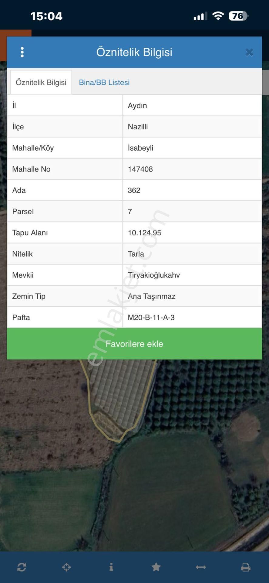 📌nazilli İsabeyli'de 10 Dönüm Satılık Tarla 📌 - Görsel 4