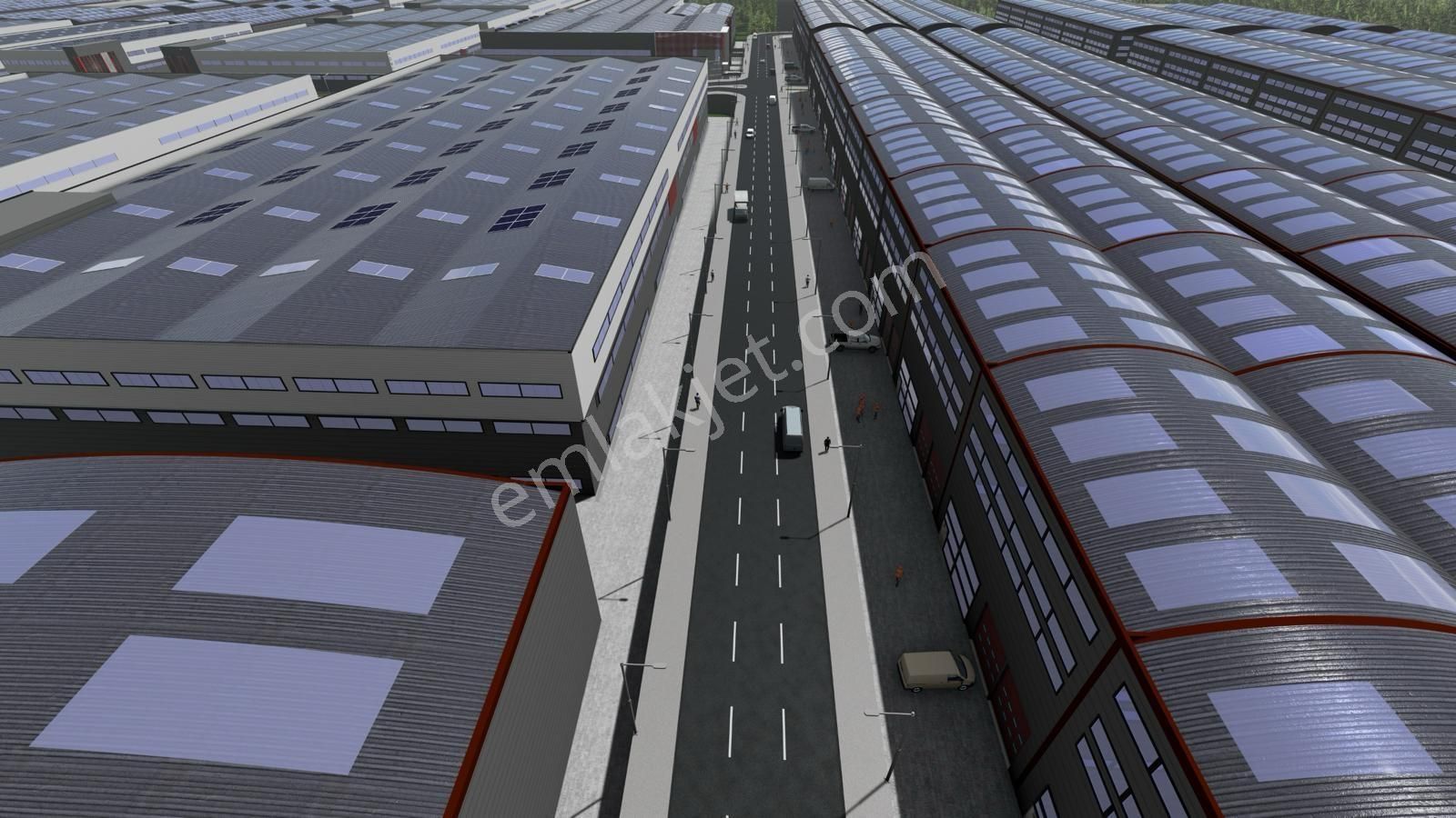 Çakıllı Yeni Sanayi Sitesinde Satılık 1000 M2 Arsa - Görsel 2