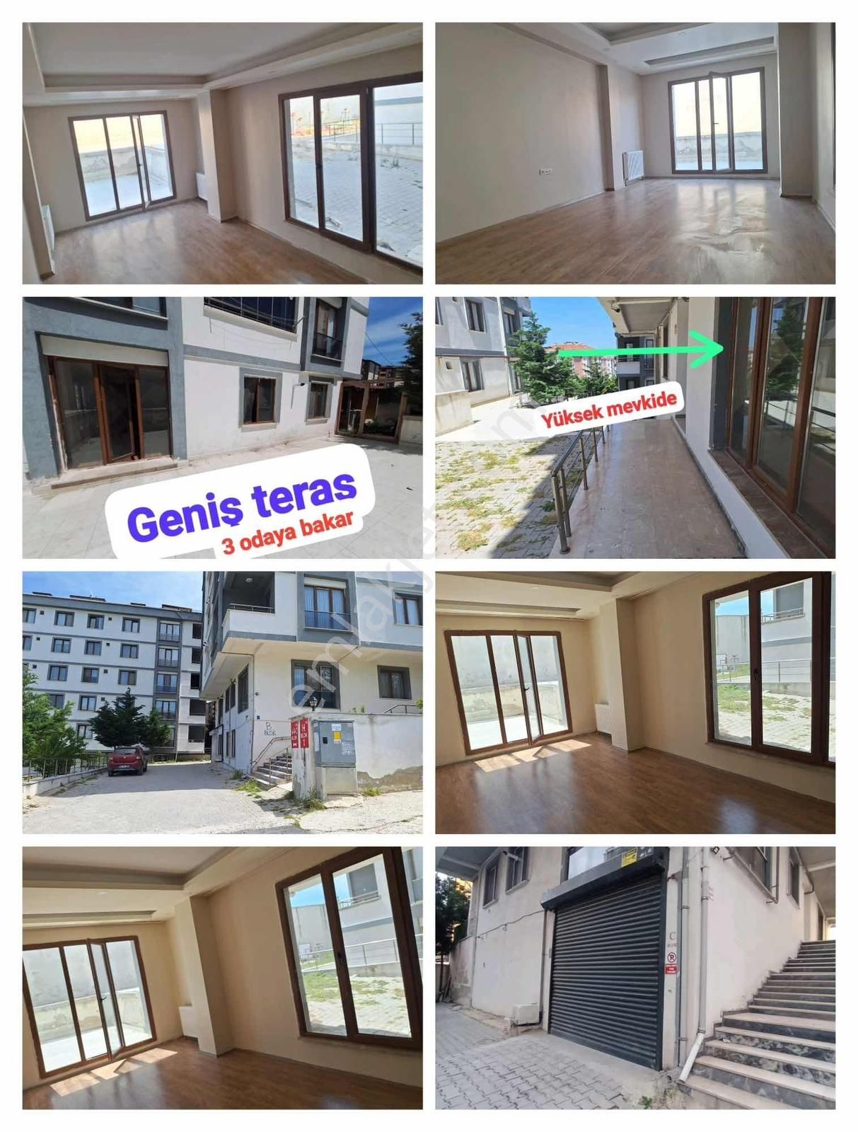 Çerkezköy İstasyon Mahallesinde Bahçe Kullanımlı 2+1 Kiralık