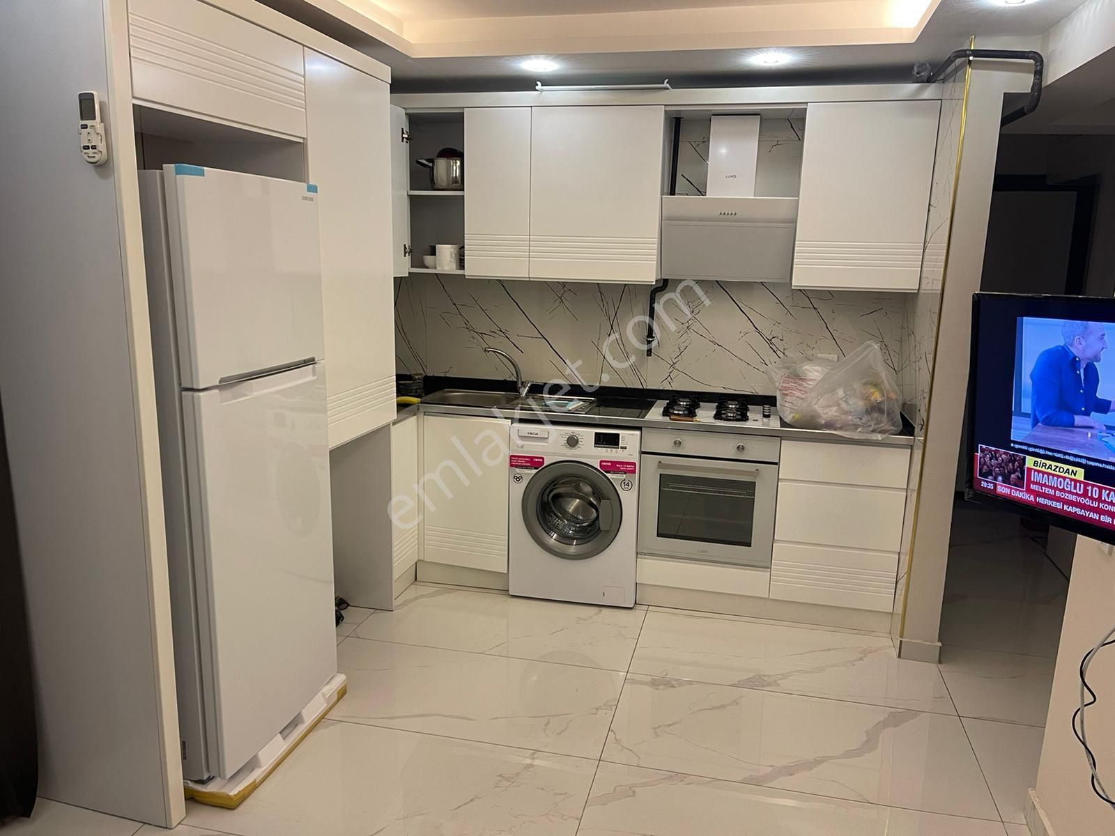 Karınca'dan Menderes'te Deniz Manzaralı Full Eşyalı 1+1kiralık! - Görsel 5