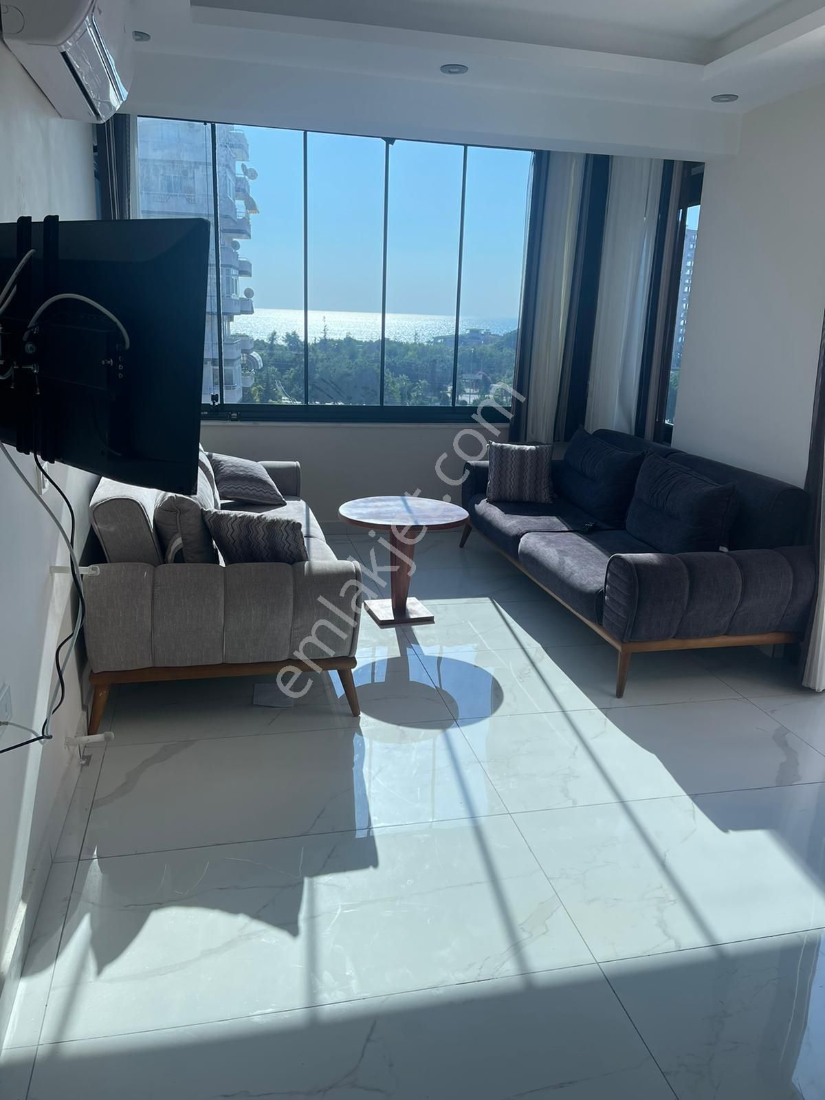 Karınca'dan Menderes'te Deniz Manzaralı Full Eşyalı 1+1kiralık! - Görsel 9