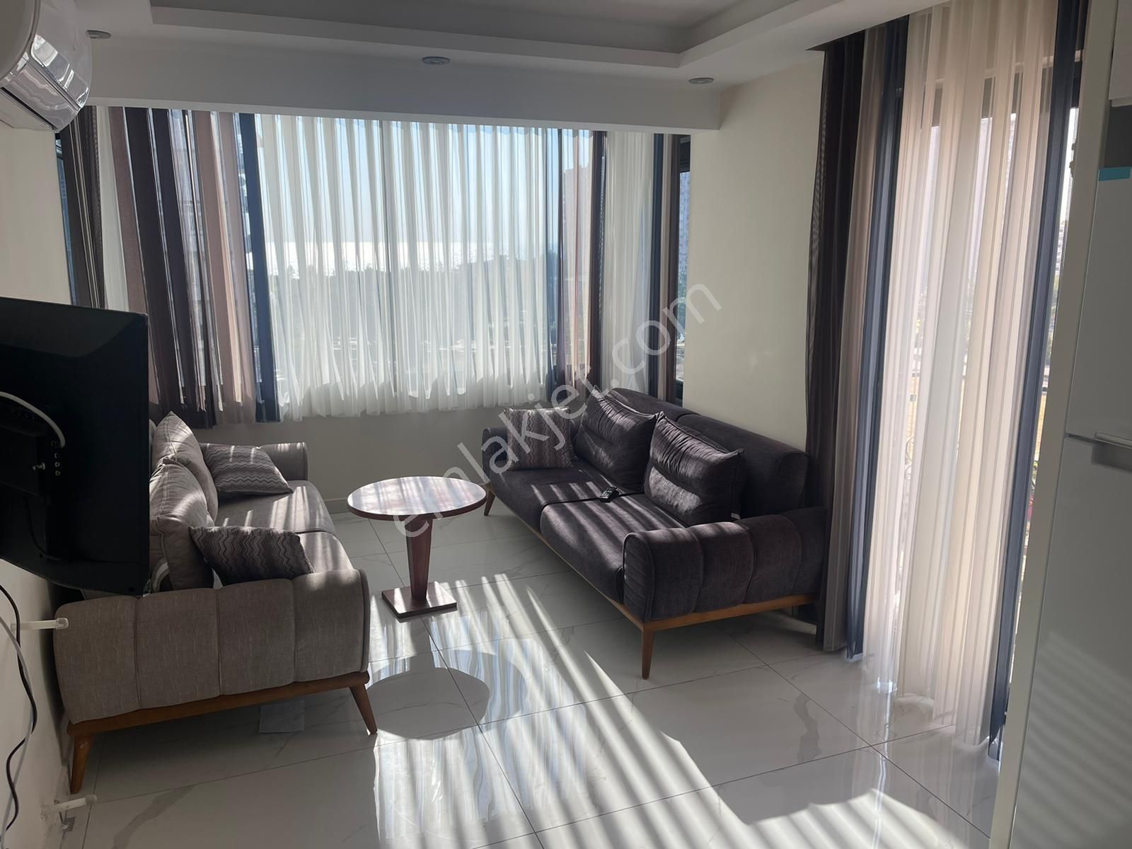 Karınca'dan Menderes'te Deniz Manzaralı Full Eşyalı 1+1kiralık! - Görsel 6