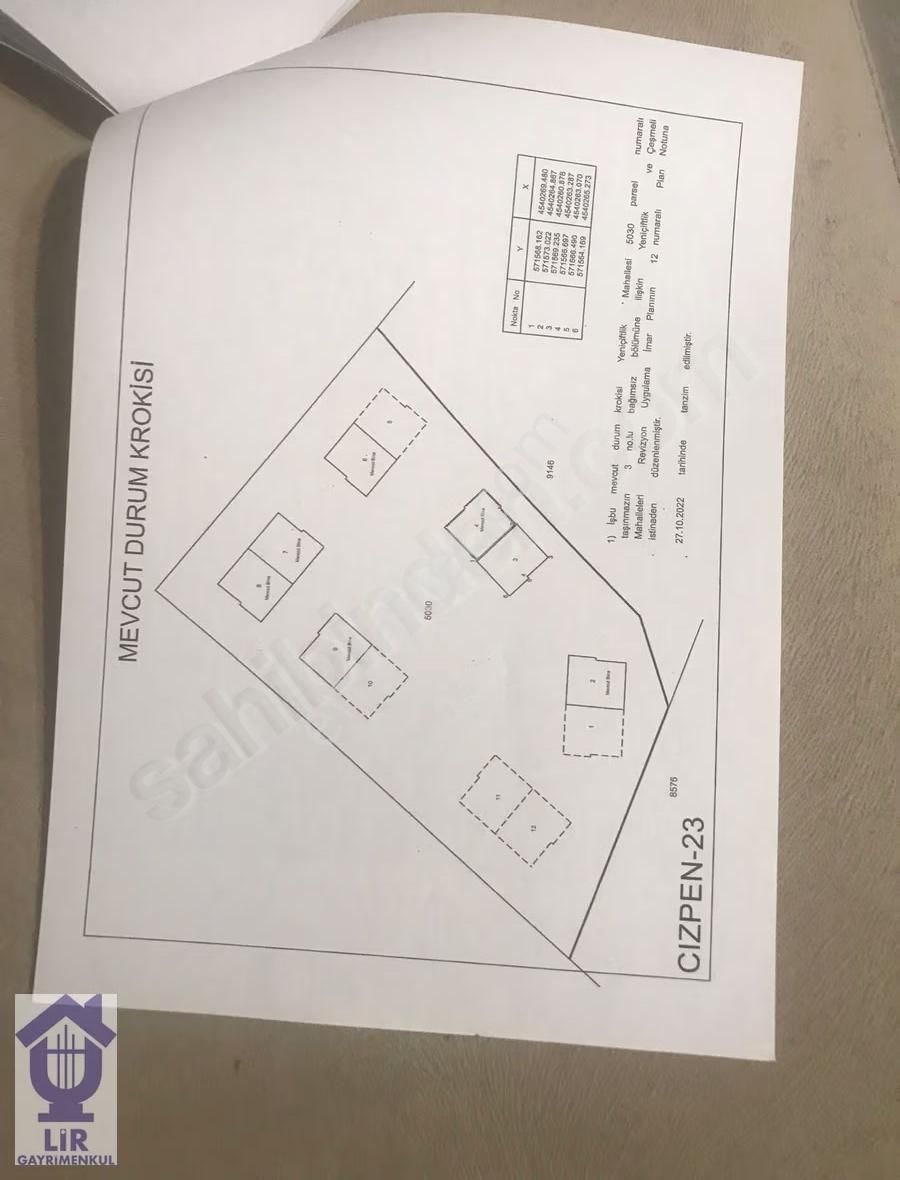 Lir Den Yeniçiftlik Cihan 3sitesi Yanı Satılık 183 M2 Arsa - Görsel 7