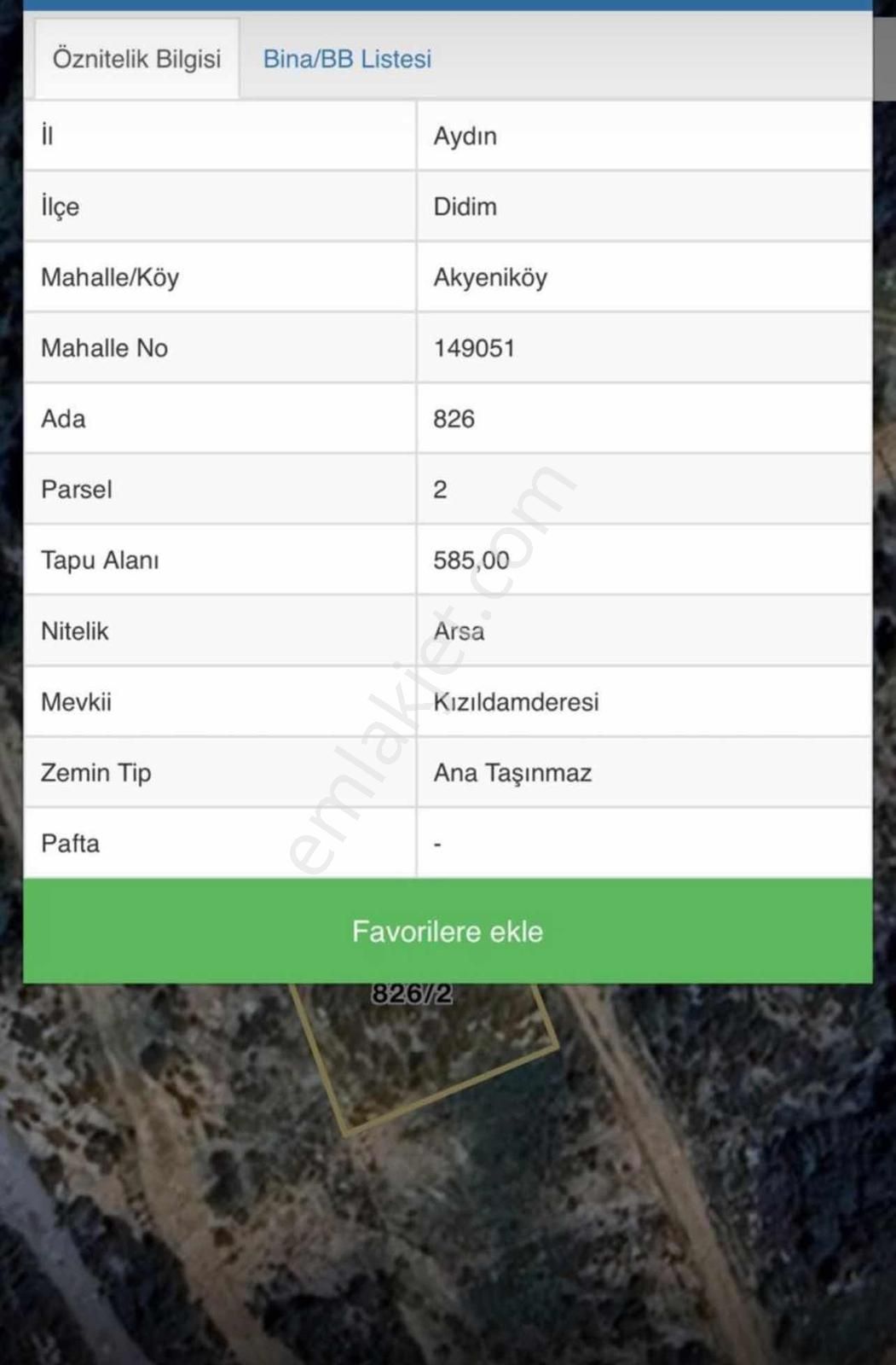 Didim Seyrantepe Villa Arsası Uygun Fiyata