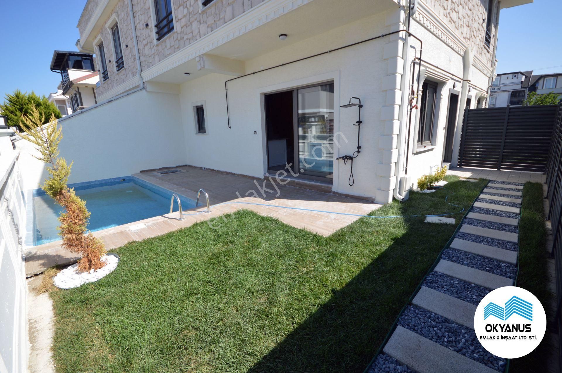 Sakarya Kocaali Merkezde Havuzlu Taş Detaylı Şık 4+1 Villa - Görsel 5