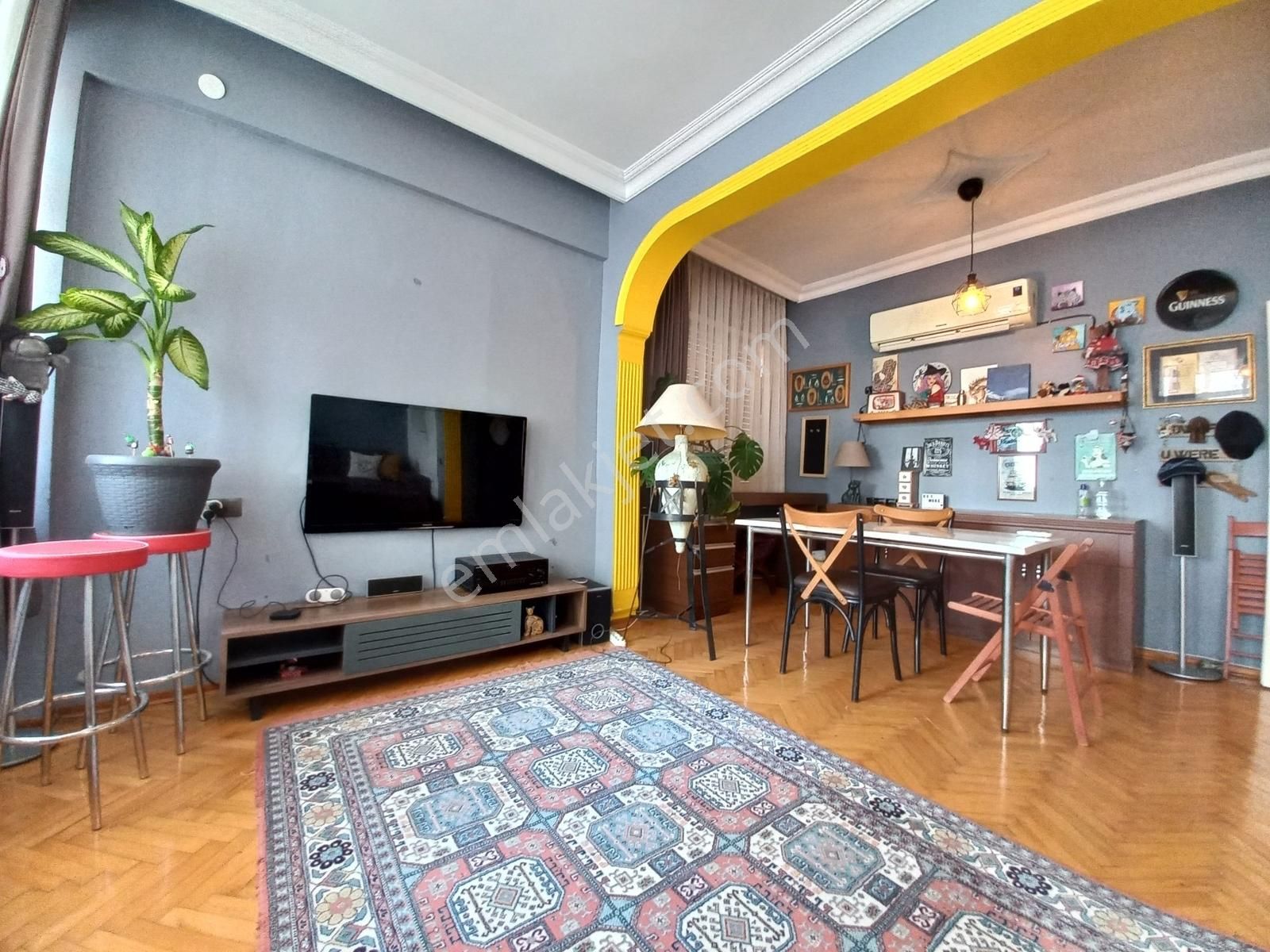 Işıklarda Keyifli Dekorasyonu İle Kiralık Eşyalı 2+1 Daire! - Görsel 10