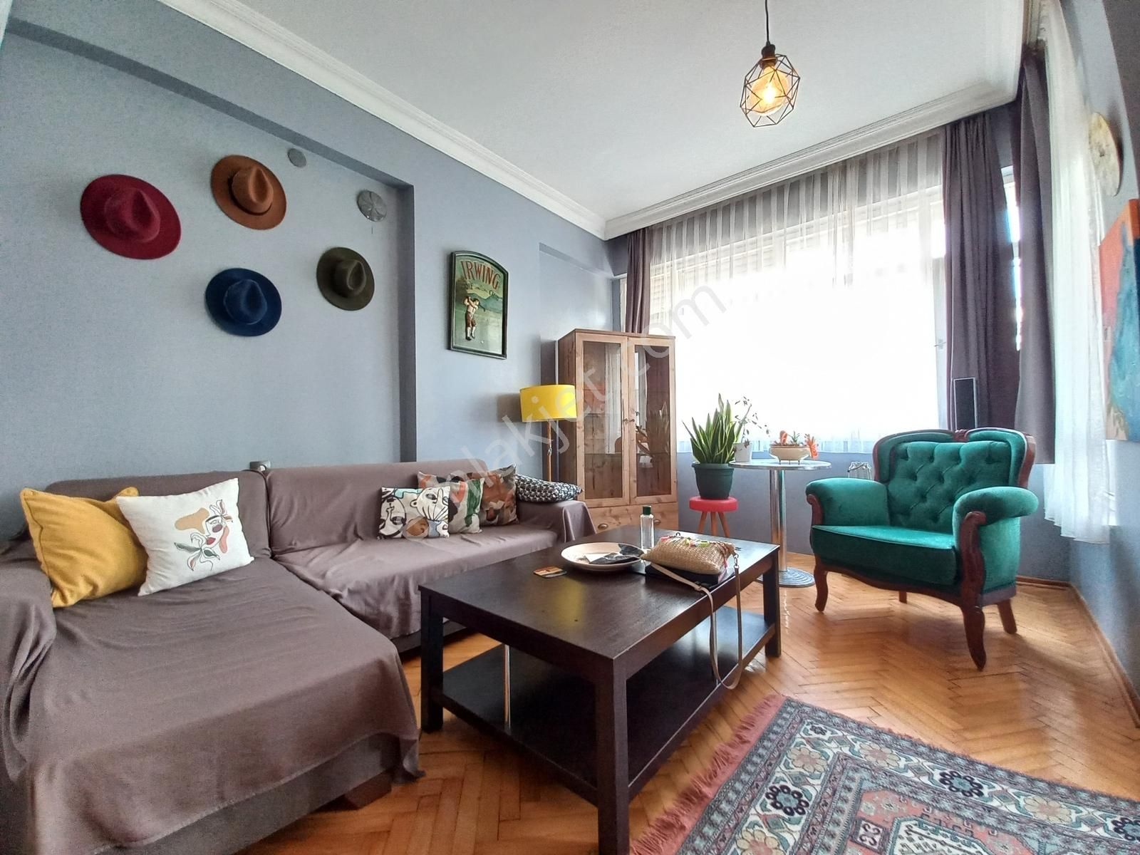 Işıklarda Keyifli Dekorasyonu İle Kiralık Eşyalı 2+1 Daire! - Görsel 34