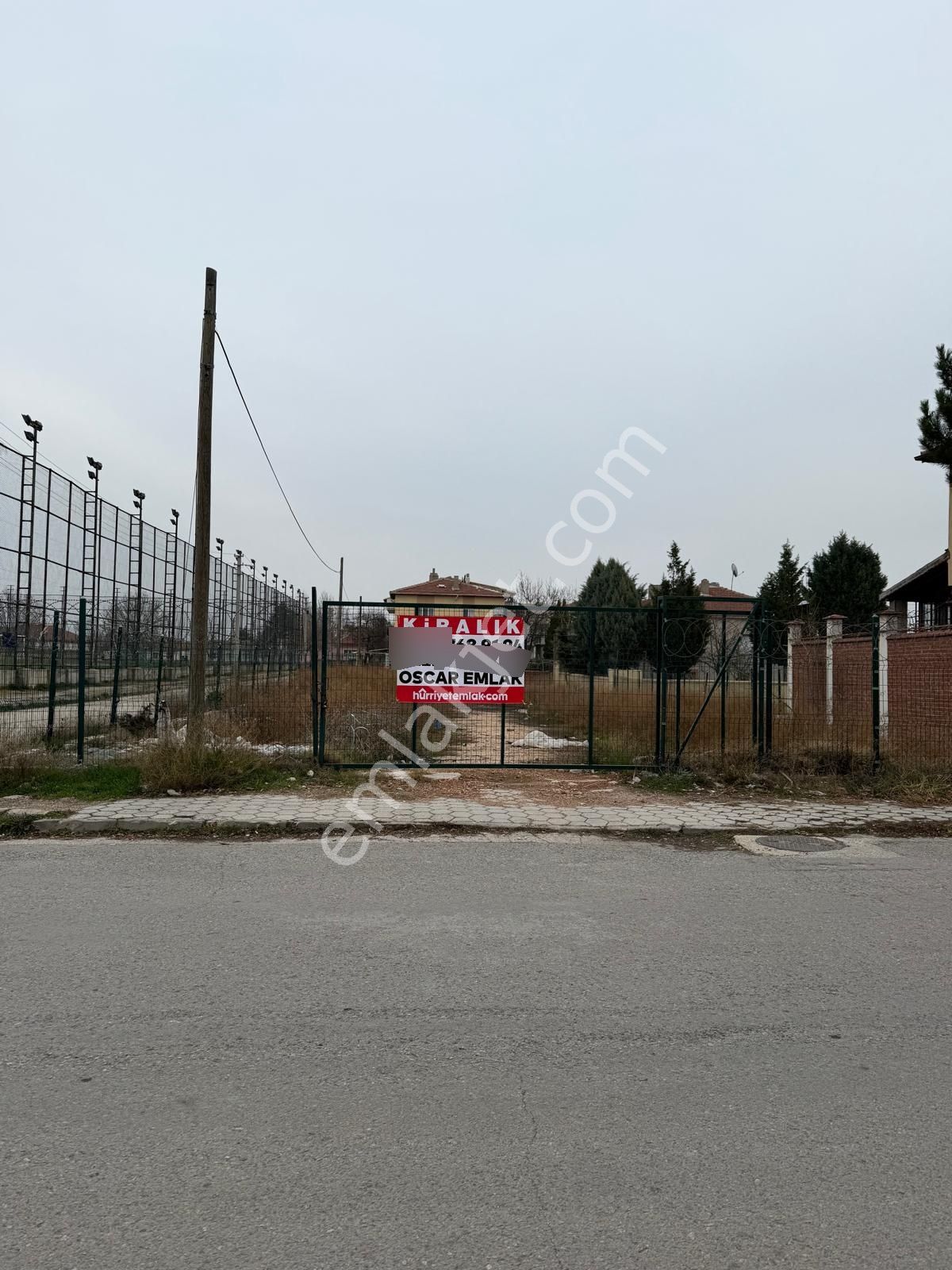 Oscar'dan Fevziçakmak Mah.etrafı Çevrili Kiralık Arsa-depo - Görsel 4