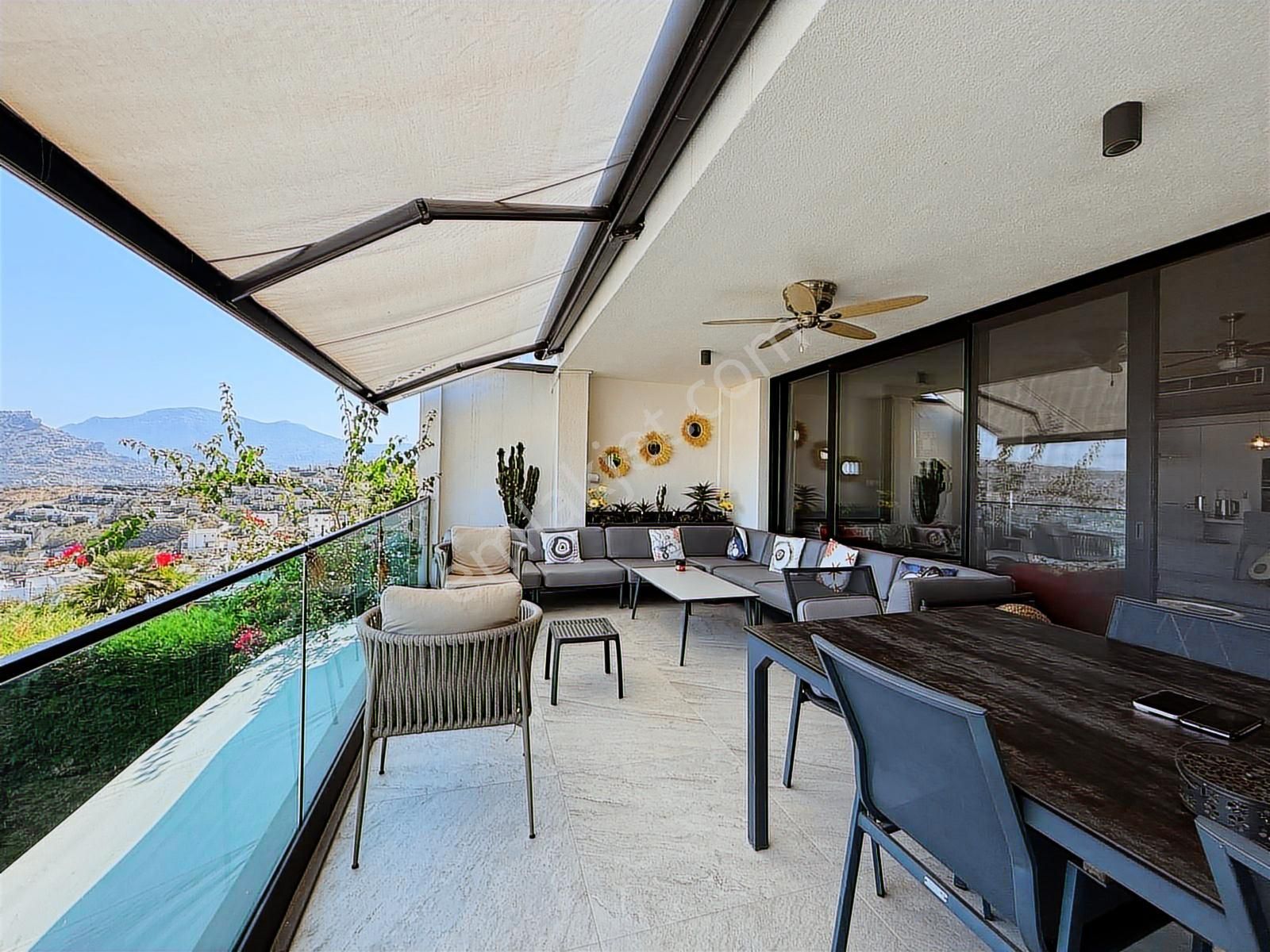 Gündoğan'da Deniz Manzaralı 5+1özel Havuzlu Satılık Bahçe Dublex - Görsel 15