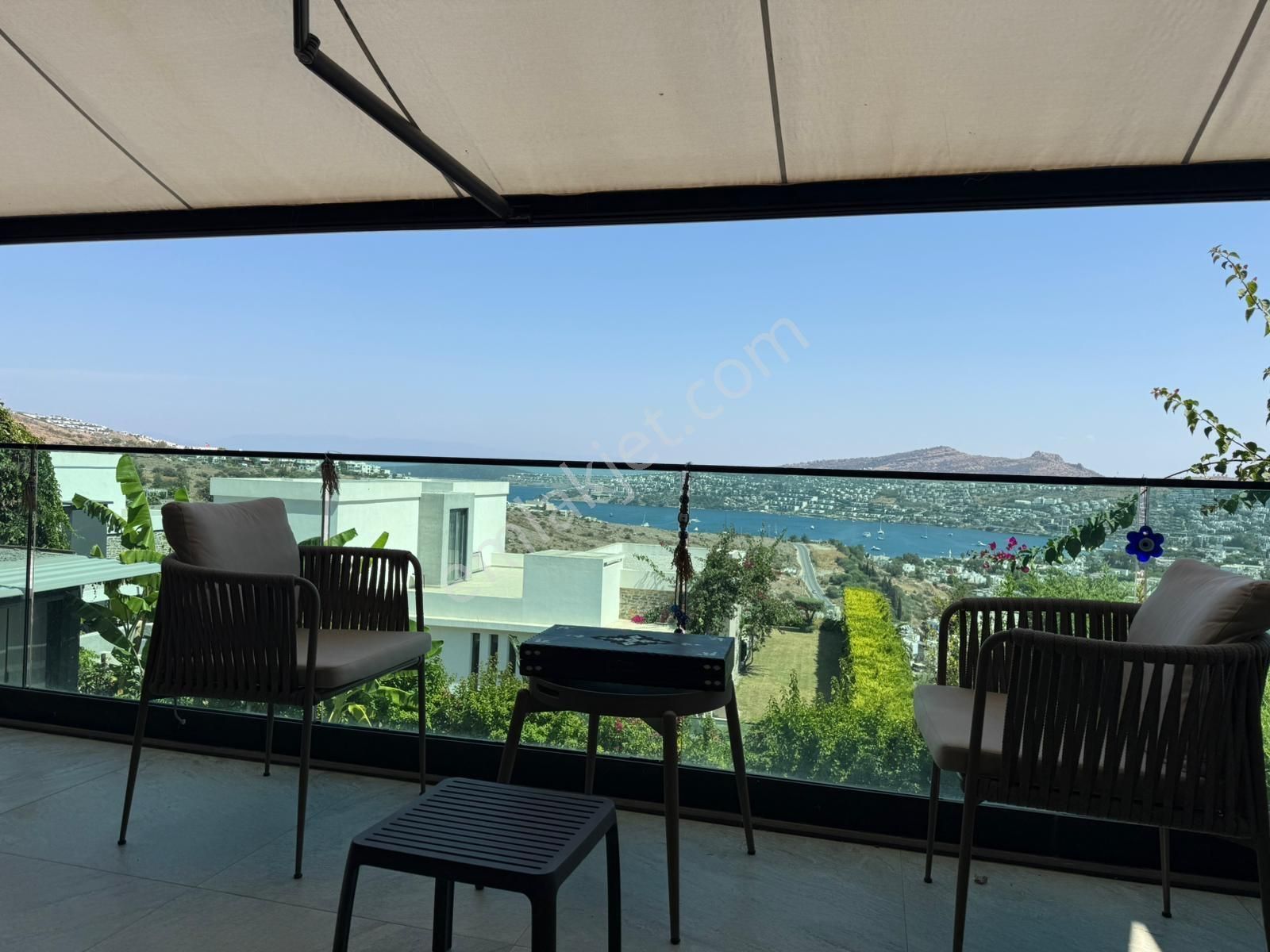 Gündoğan'da Deniz Manzaralı 5+1özel Havuzlu Satılık Bahçe Dublex - Görsel 11