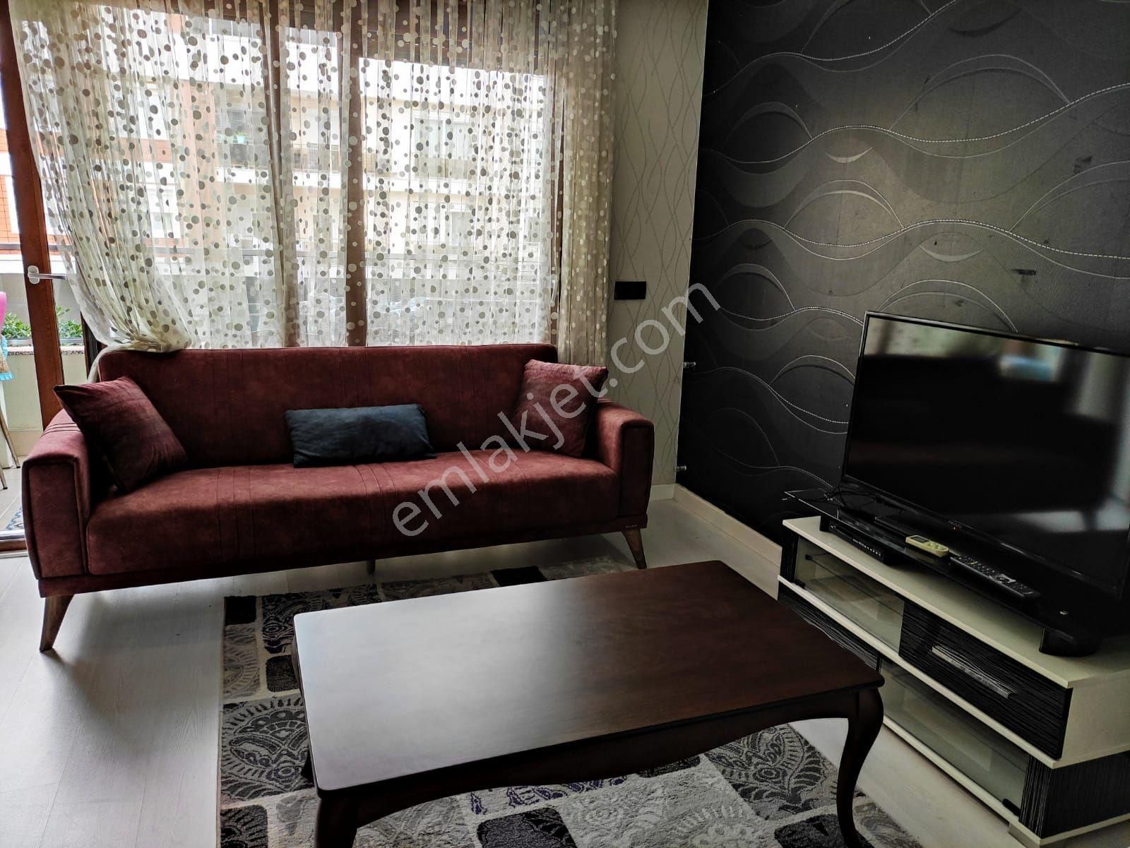 Limanda 1 Yıl Peşin Ödemeli 1+1 Full Eşyalı · Denize 500 Mt Çatı Havuzlu · Fitness & Saunalı Kiralık - Görsel 4