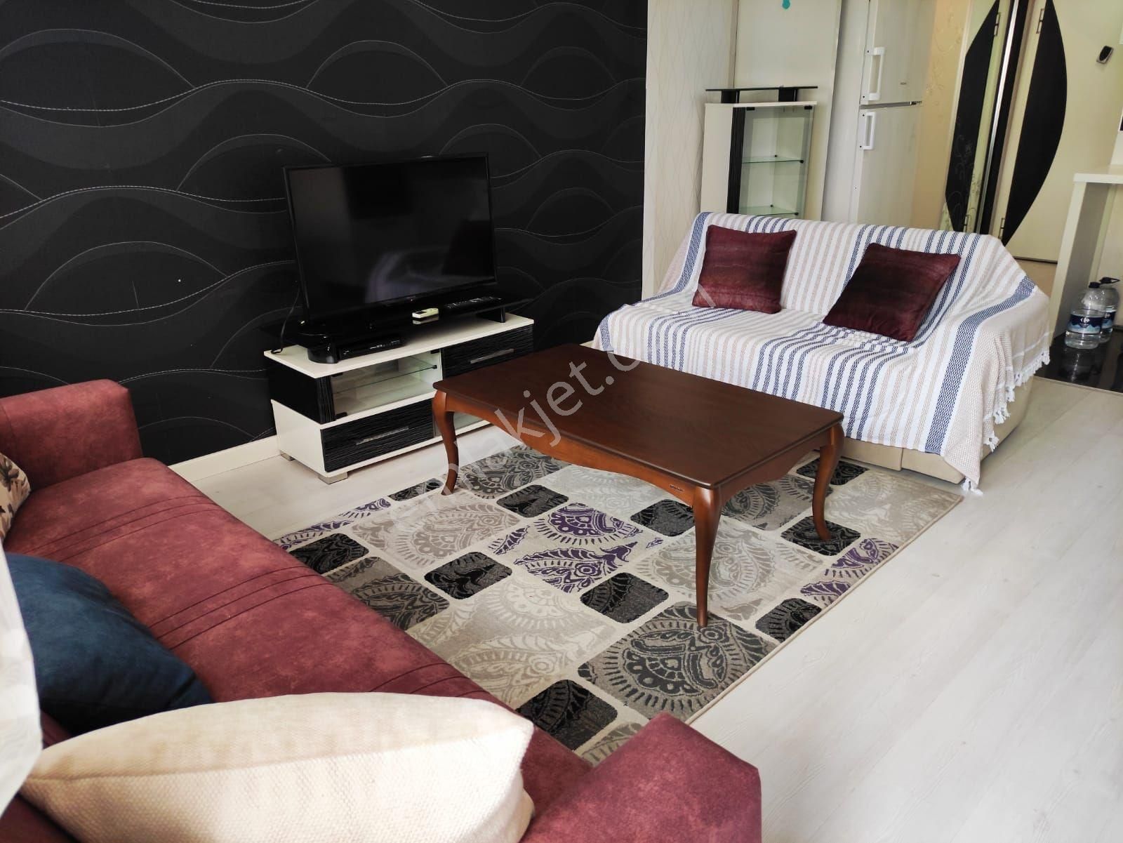 Limanda 1 Yıl Peşin Ödemeli 1+1 Full Eşyalı · Denize 500 Mt Çatı Havuzlu · Fitness & Saunalı Kiralık - Görsel 2