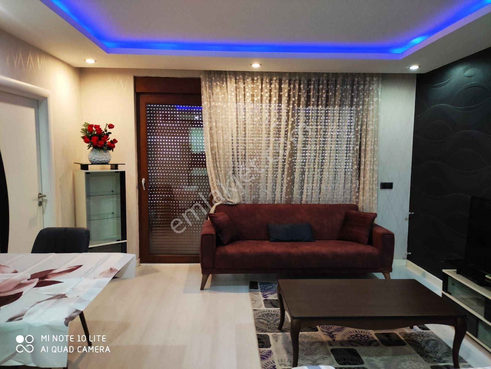 Limanda 1 Yıl Peşin Ödemeli 1+1 Full Eşyalı · Denize 500 Mt Çatı Havuzlu · Fitness & Saunalı Kiralık - Görsel 21