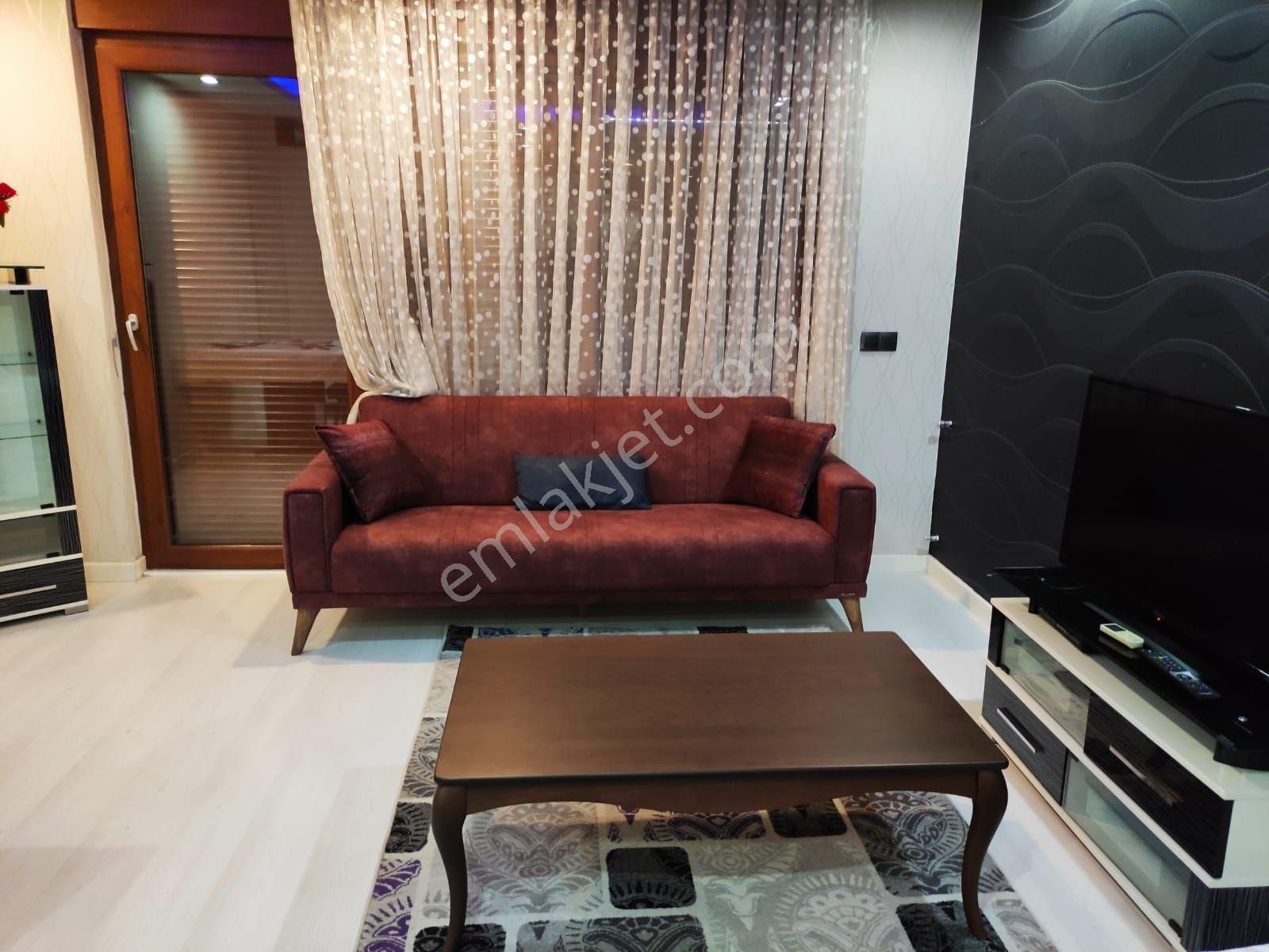 Limanda 1 Yıl Peşin Ödemeli 1+1 Full Eşyalı · Denize 500 Mt Çatı Havuzlu · Fitness & Saunalı Kiralık - Görsel 7