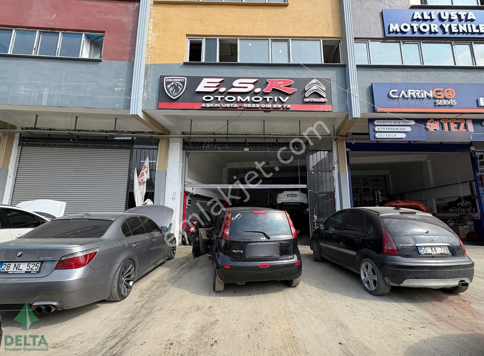 Delta Gayrimenkul'den Sanayi Sitesi'nde Satılık 200m² Dukkan