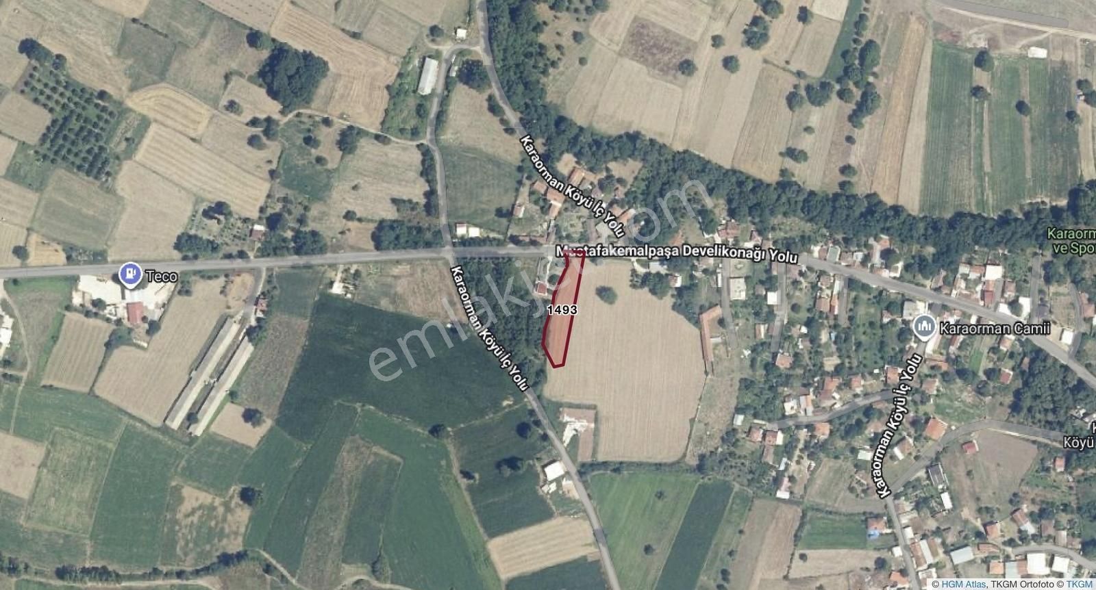 Karaorman Mahallesi Satılık 1887 M² Müstakil Tapu İmarlı Arsa - Görsel 6