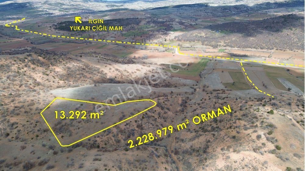 13.292 M² / Konya / Ilgın / Belekler / Tarla