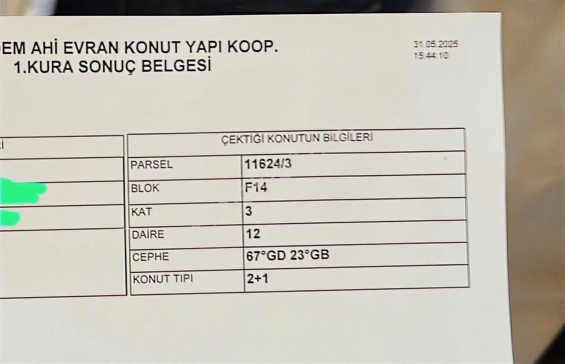 Pratik Den// 2+1 Ahi Evran Seneye Teslim Daire - Görsel 2