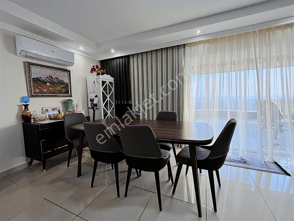 Alanya Konaklı 4+1 270 M2 Full Deniz Manzaralı Dubleks Daire !!! - Görsel 14
