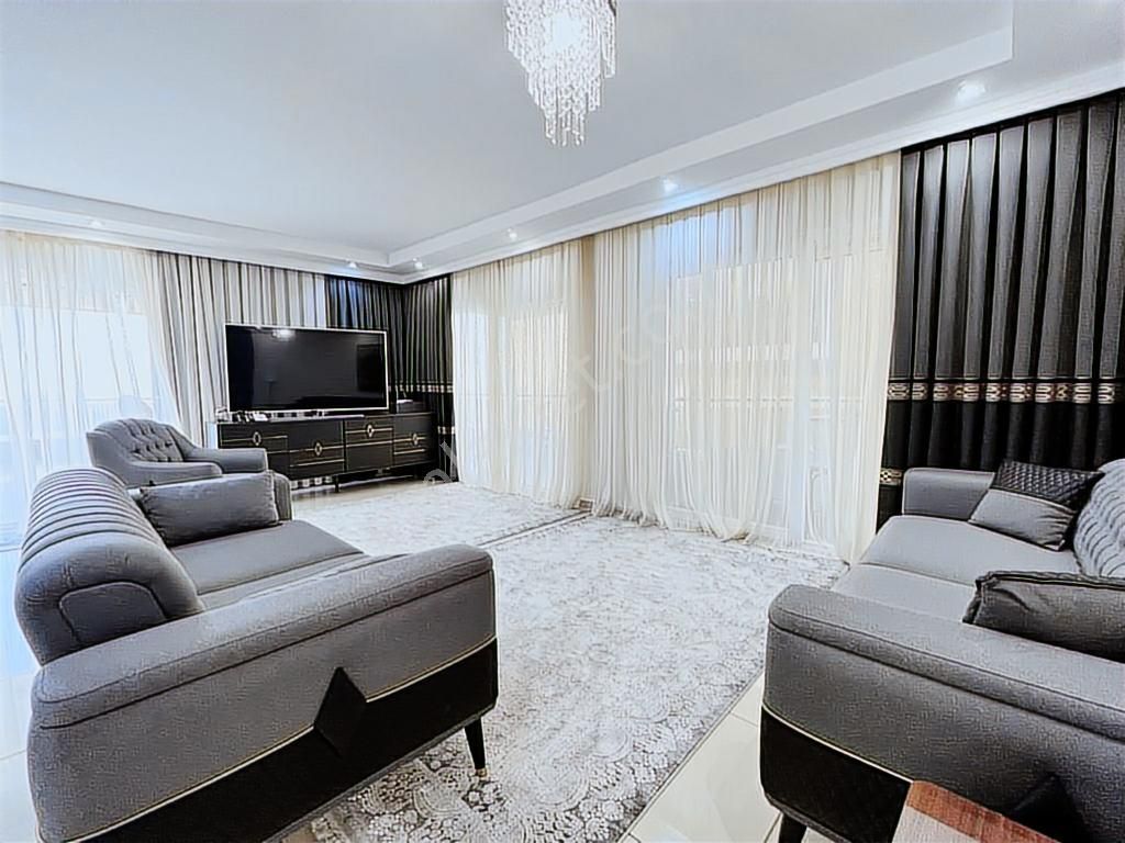 Alanya Konaklı 4+1 270 M2 Full Deniz Manzaralı Dubleks Daire !!! - Görsel 2