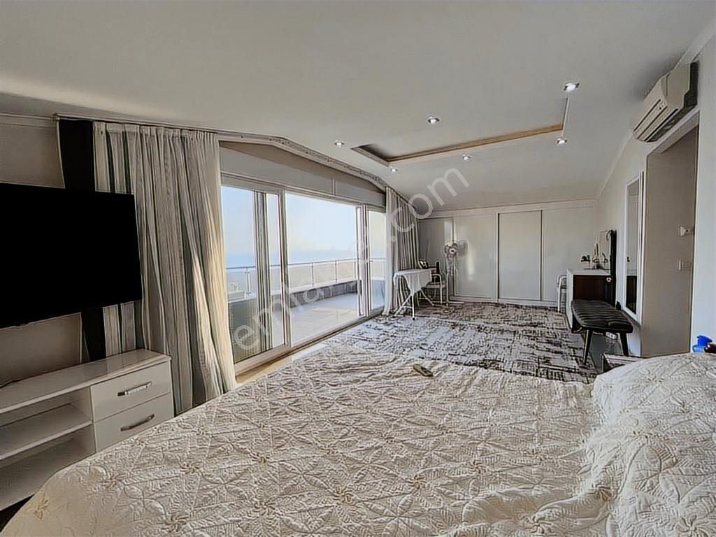 Alanya Konaklı 4+1 270 M2 Full Deniz Manzaralı Dubleks Daire !!! - Görsel 34