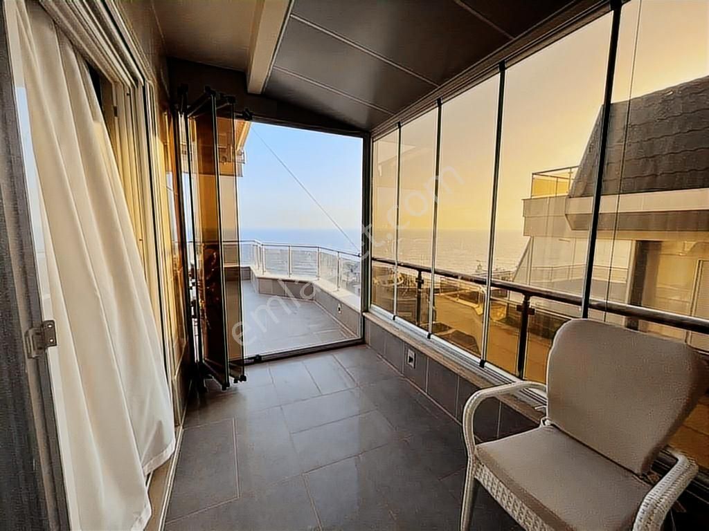 Alanya Konaklı 4+1 270 M2 Full Deniz Manzaralı Dubleks Daire !!! - Görsel 10