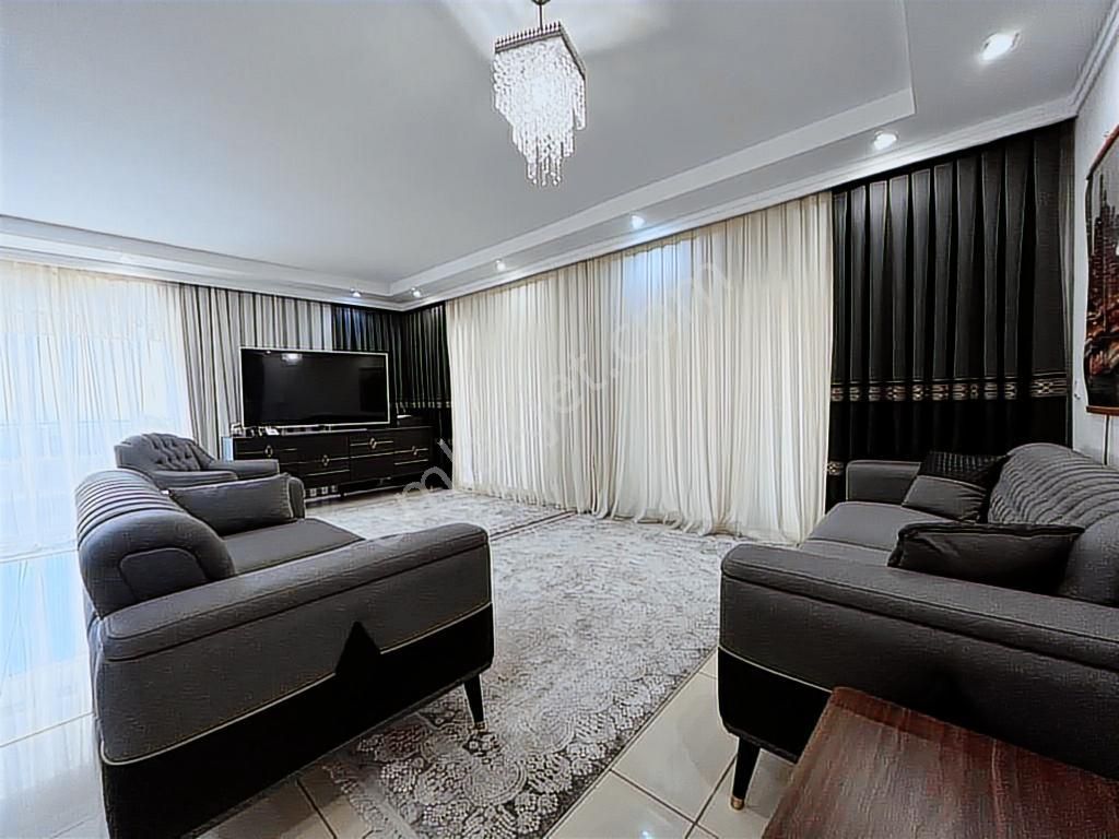 Alanya Konaklı 4+1 270 M2 Full Deniz Manzaralı Dubleks Daire !!! - Görsel 9