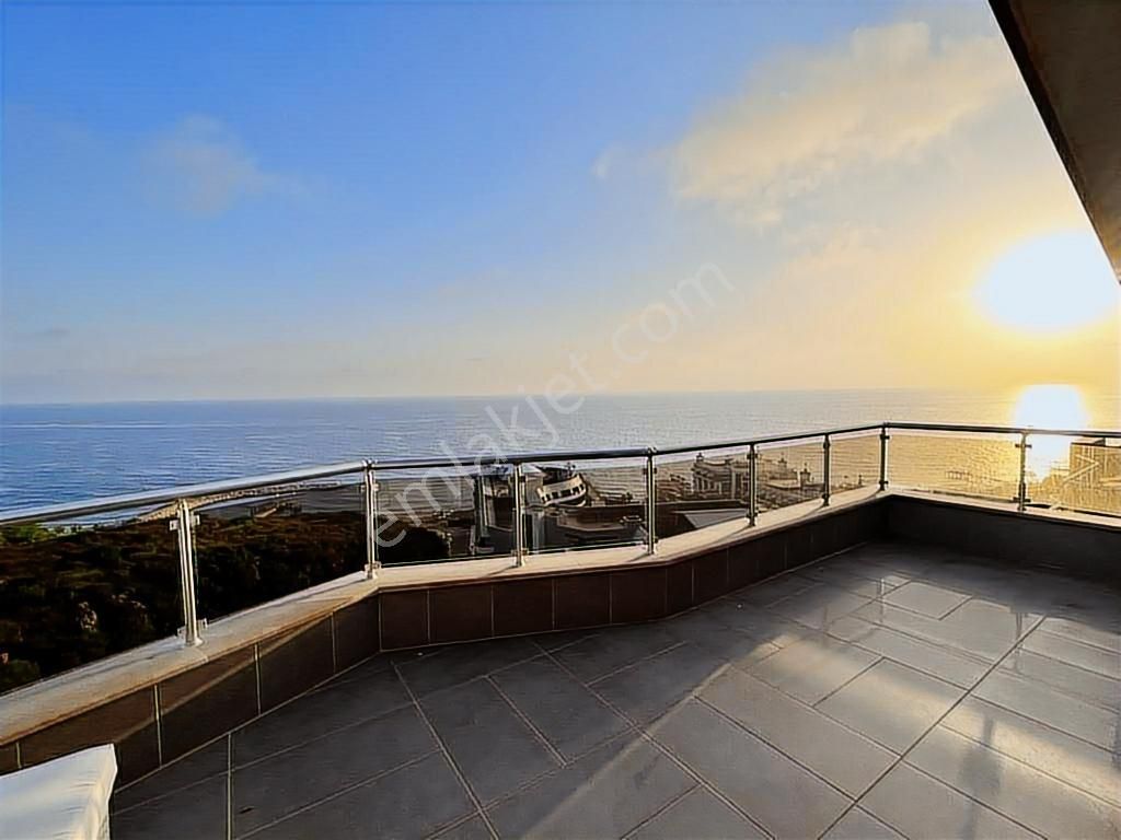 Alanya Konaklı 4+1 270 M2 Full Deniz Manzaralı Dubleks Daire !!!