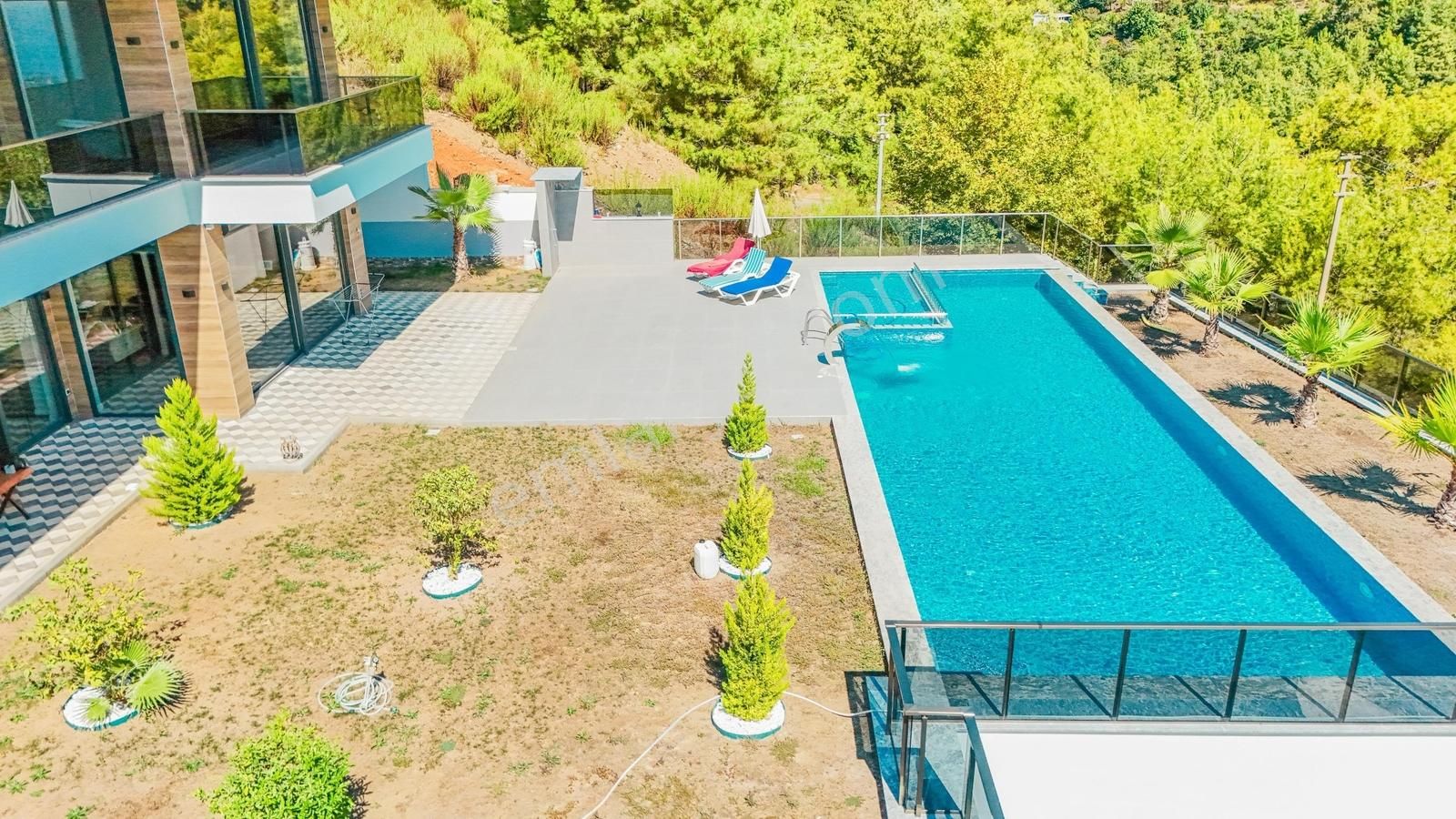 Alanya Tepe'de Müstakil 9+1 Aktiviteli Ultra Lüks Satılık Villa! - Görsel 18