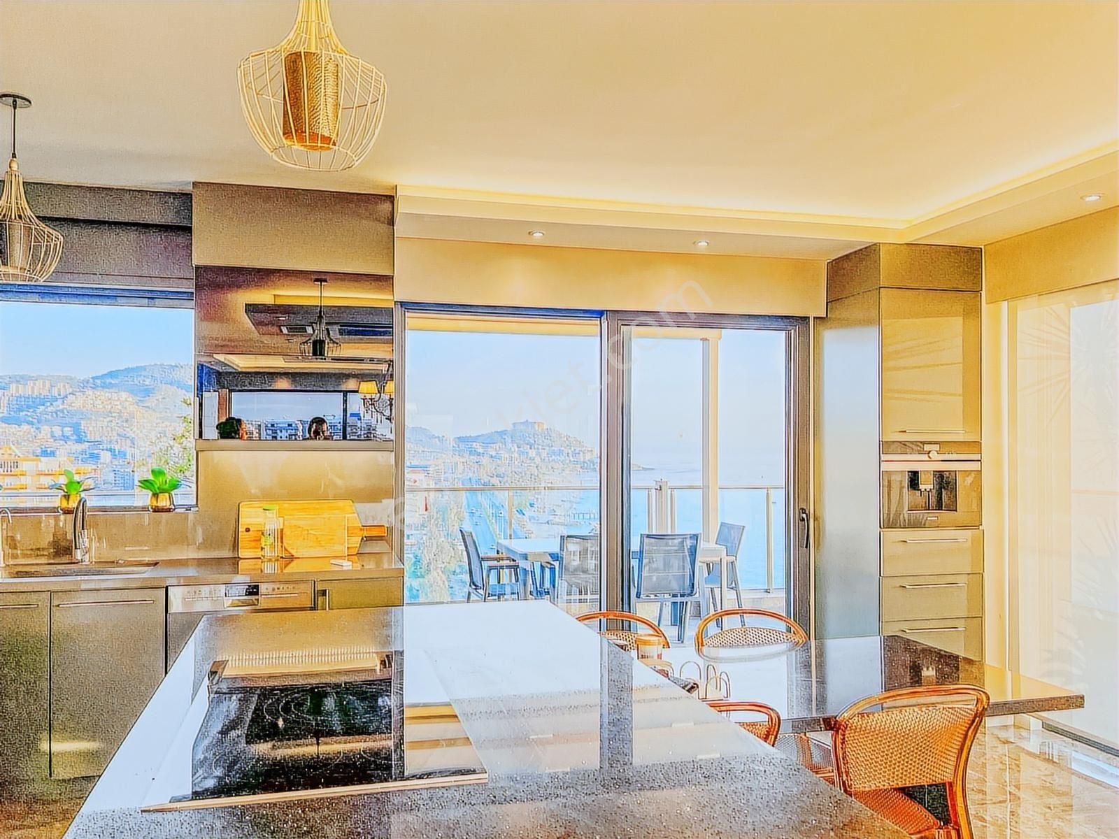 Alanya Mahmutlar 4+1 484m²full Deniz Kale Manzaralı Kral Dairesi - Görsel 30