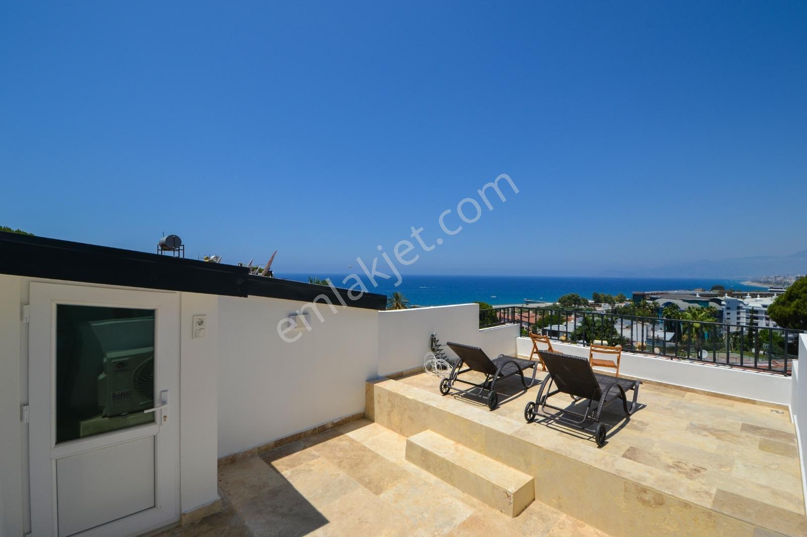Alanya Kargıcak 2+1 100m2 Full Deniz Manzaralı Satılık Villa !!! - Görsel 8