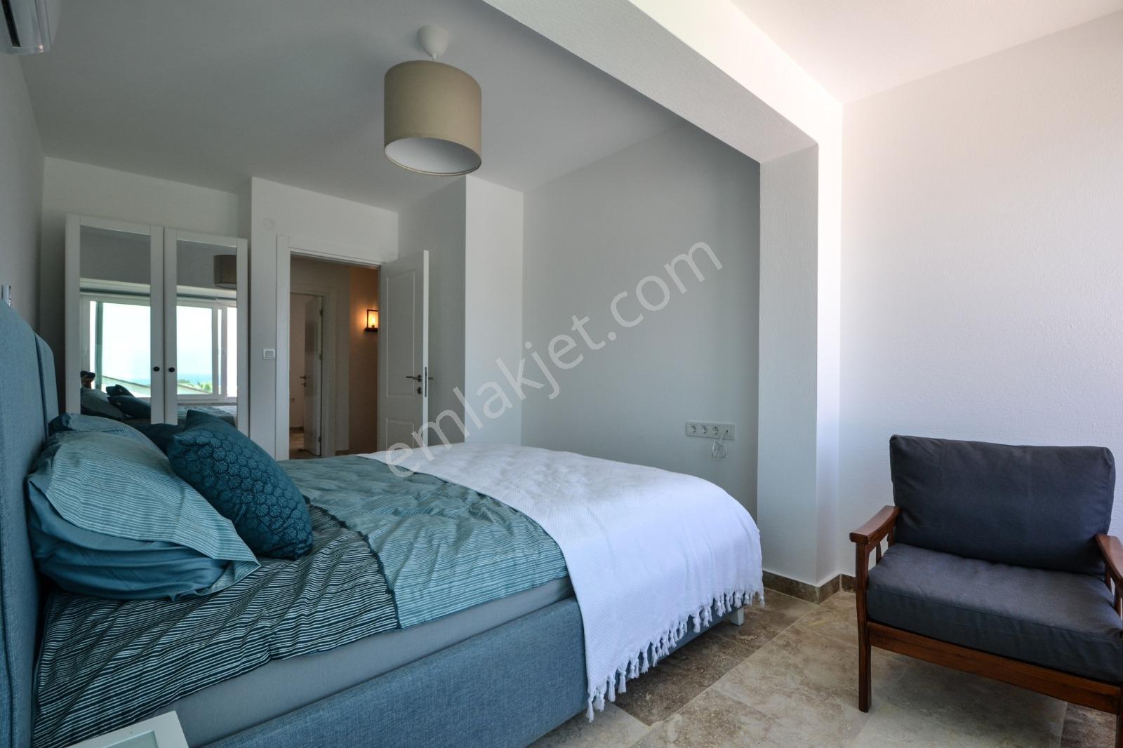 Alanya Kargıcak 2+1 100m2 Full Deniz Manzaralı Satılık Villa !!! - Görsel 24