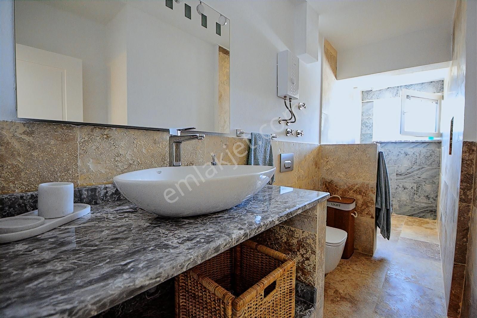 Alanya Kargıcak 2+1 100m2 Full Deniz Manzaralı Satılık Villa !!! - Görsel 26